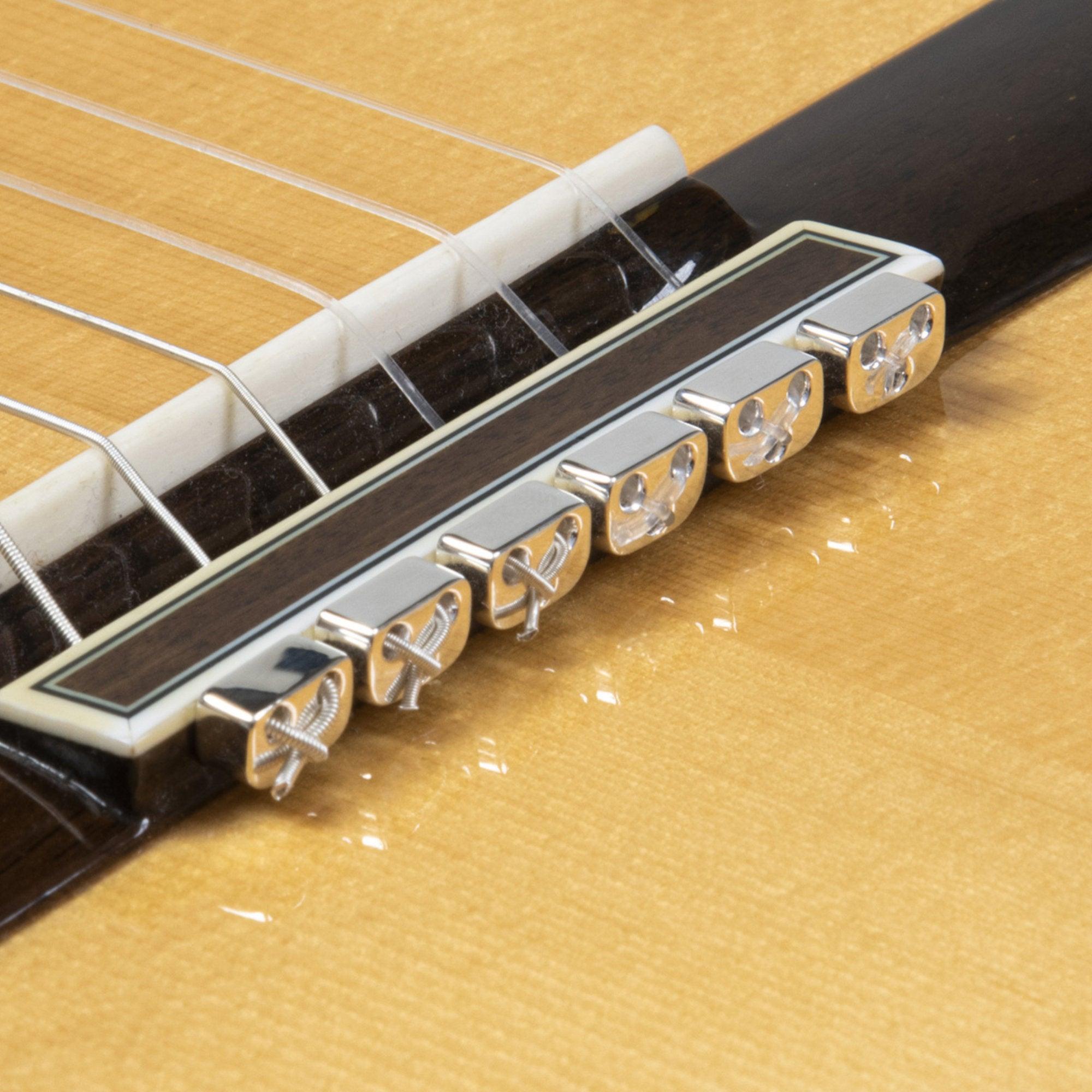 Silver Metal Classical Flamenco Acoustic Nylon Guitar String Beads