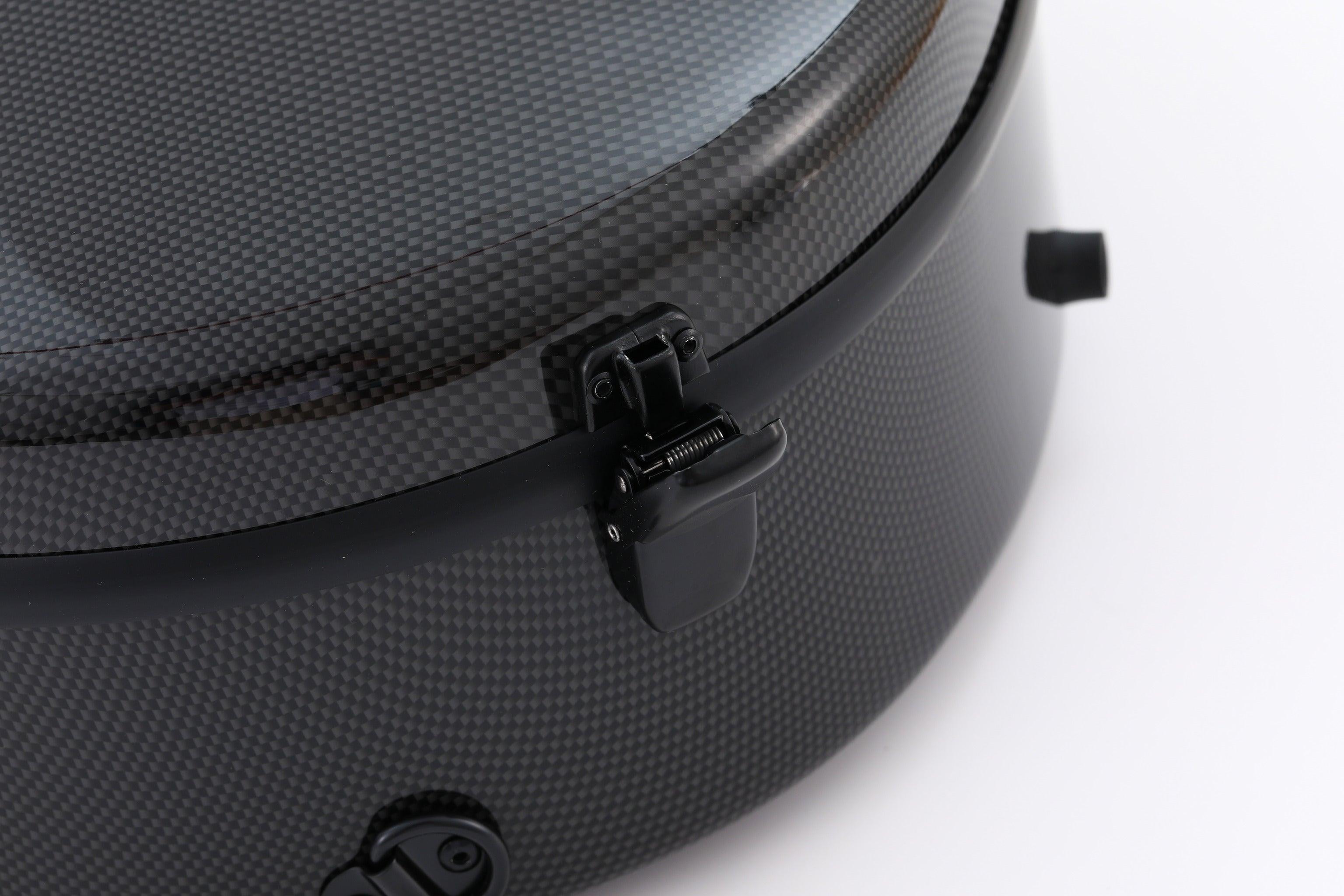 Alba Guitar Beads Case Black Carbon Pattern Gloss for Classical Guitar Acoustic, Flamenco guitar case