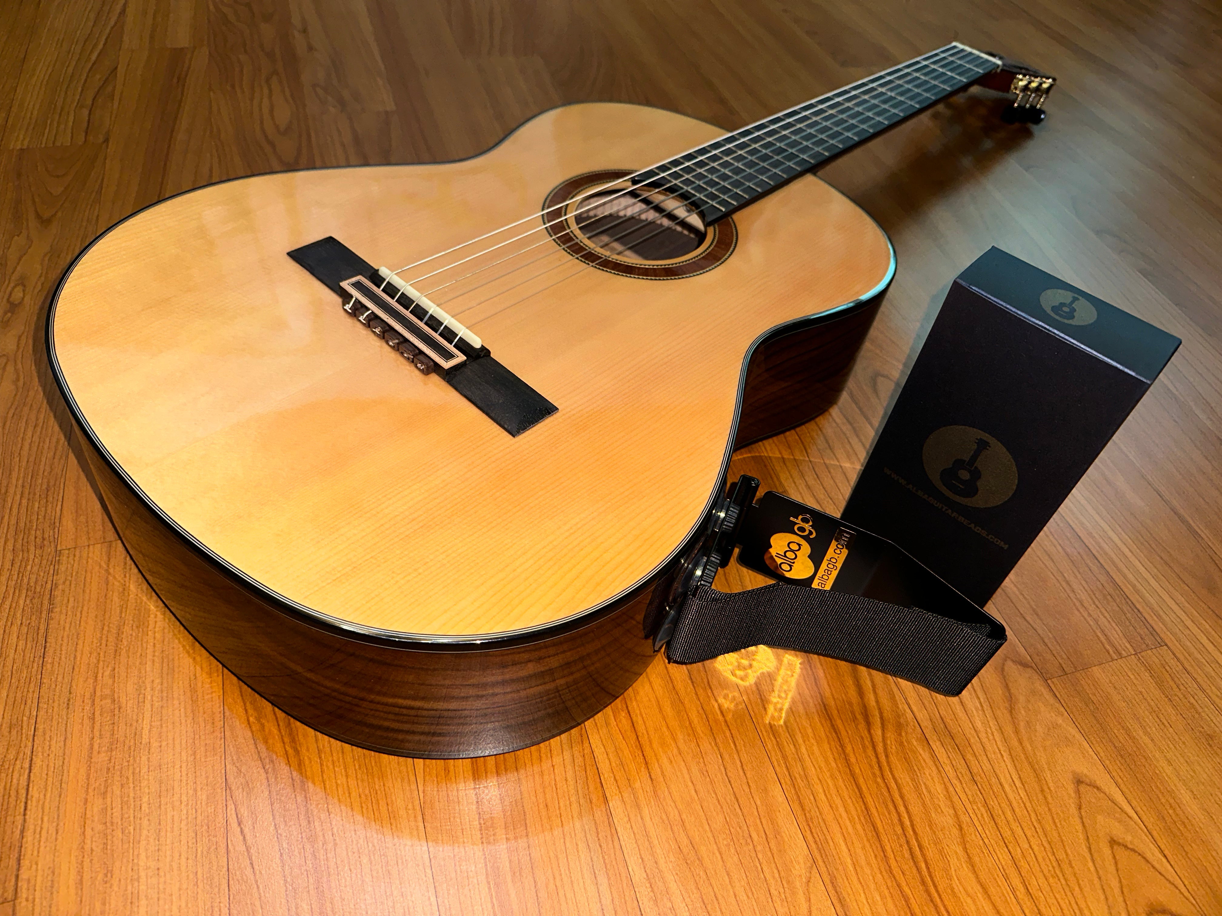 Alba GB Classical Guitar Support Model Maestro, guitar support for classical guitar with suction cups