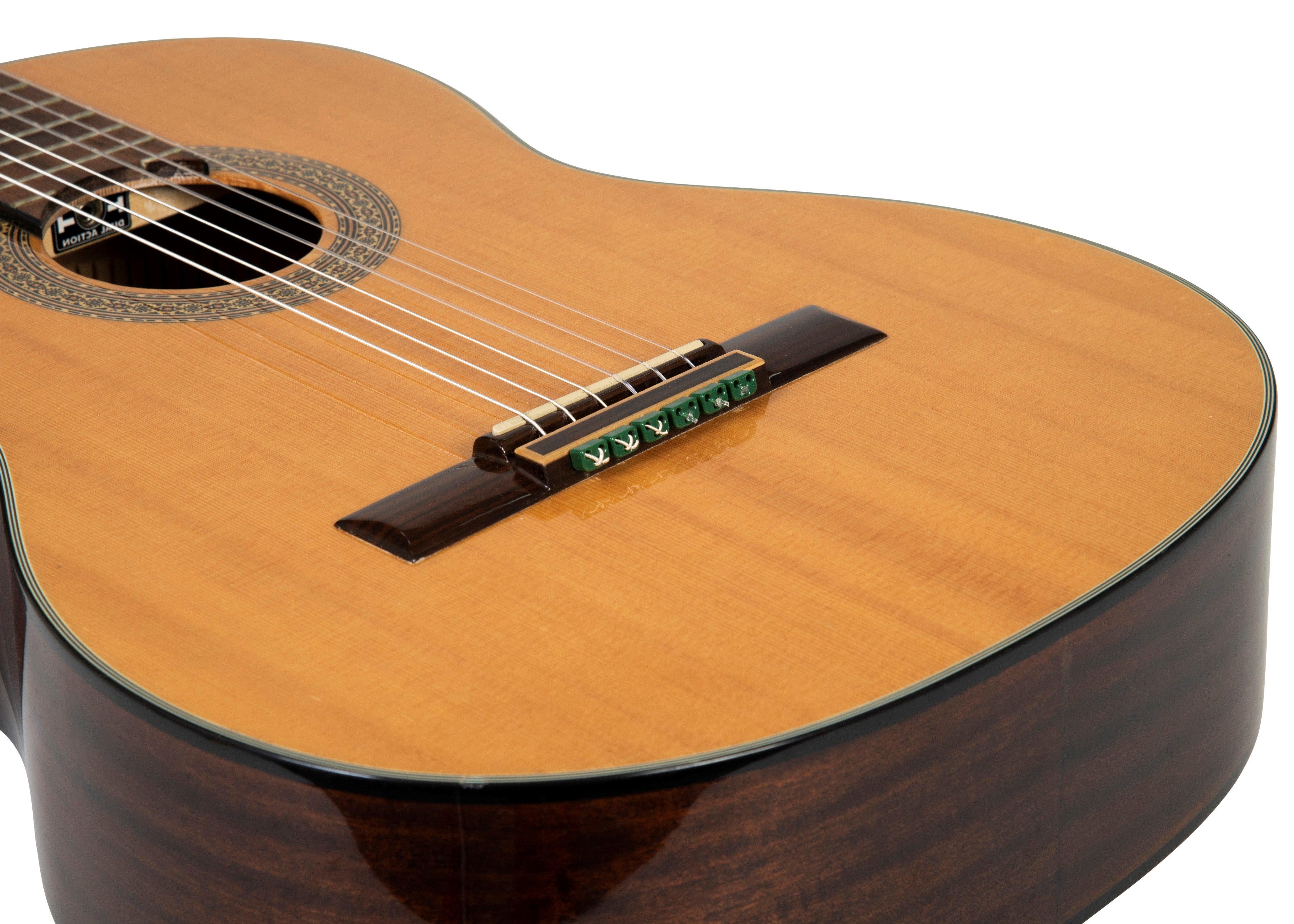 Green Classical Flamenco Acoustic Nylon String Guitar Bridge Beads