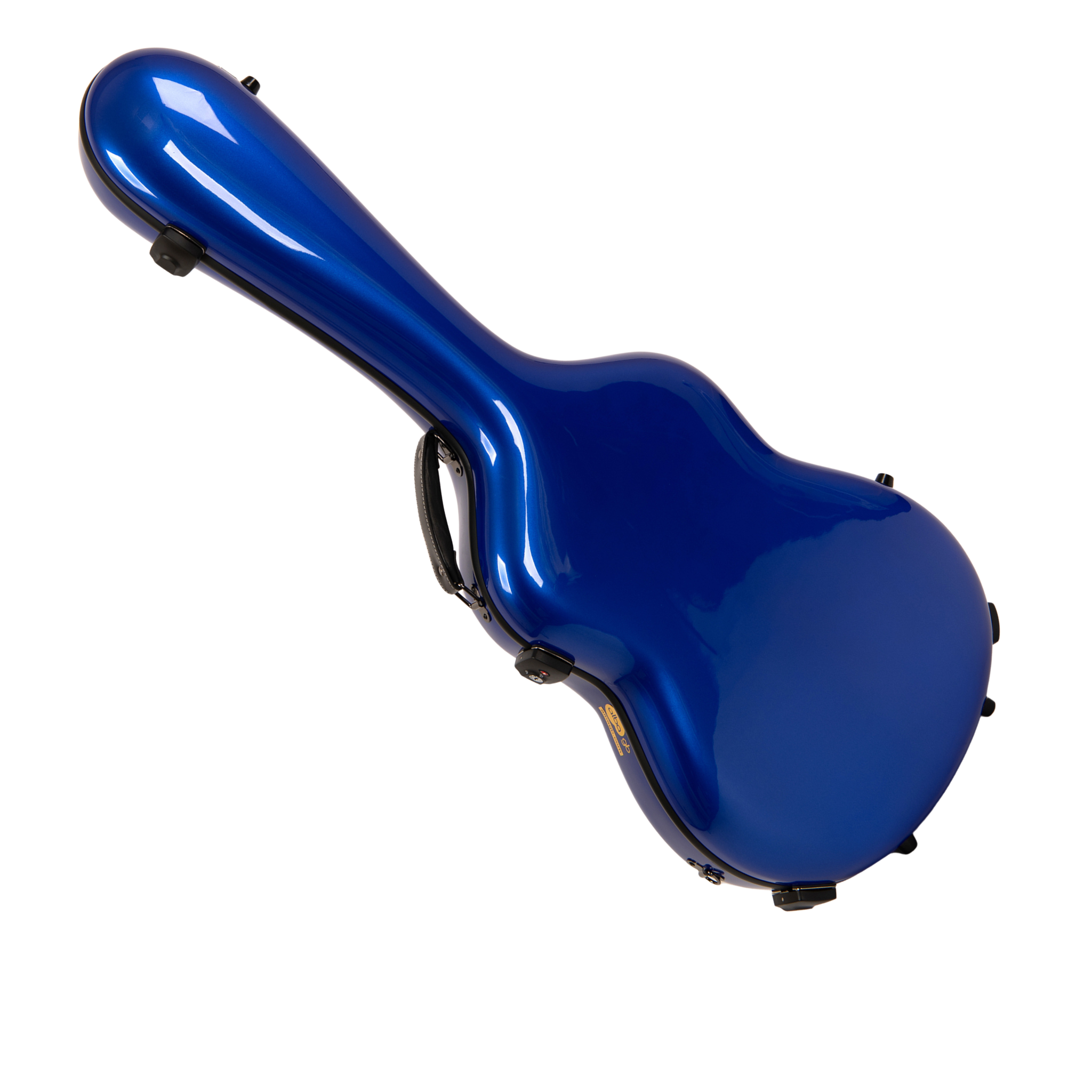 Alba GB Fiber glass Case Blue Gloss for Classical Guitar Acoustic, Flamenco guitar case