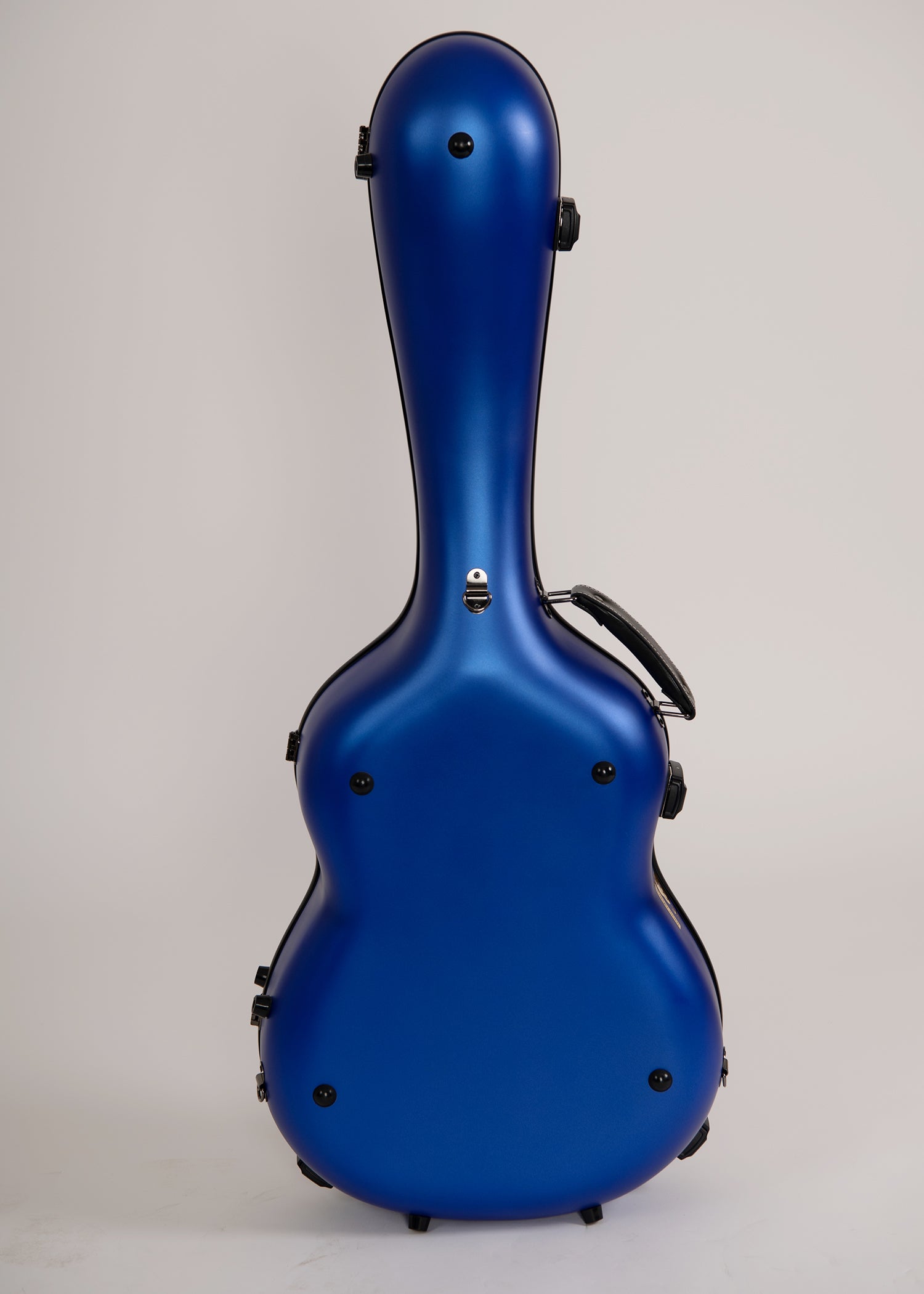Glasfaser-Gitarrenkoffer für klassische Gitarre, Flamenco-Gitarre, Black Gloss