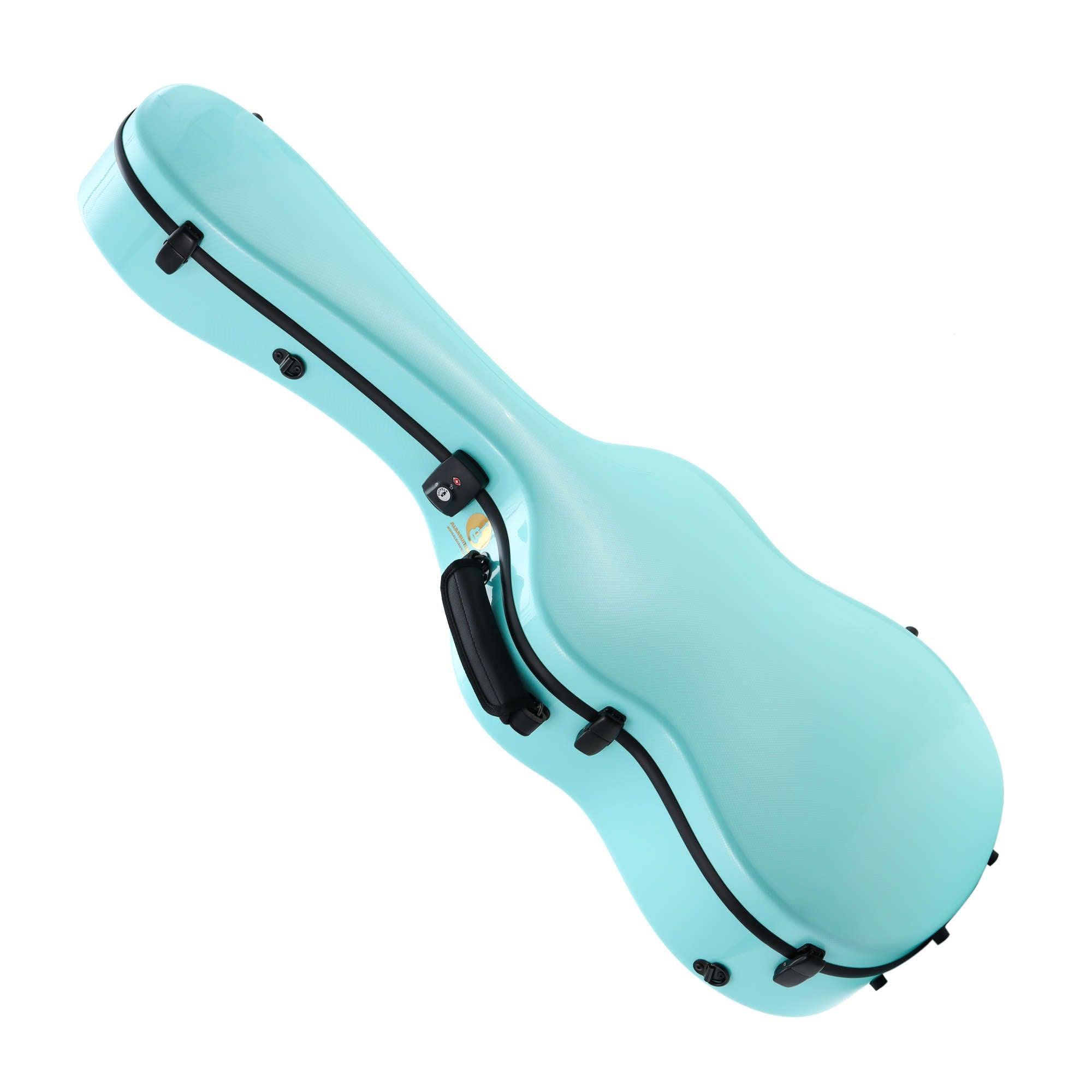 Alba Guitar Beads Case Tiffany Carbon Pattern Gloss for Classical Guitar Acoustic, Flamenco guitar case