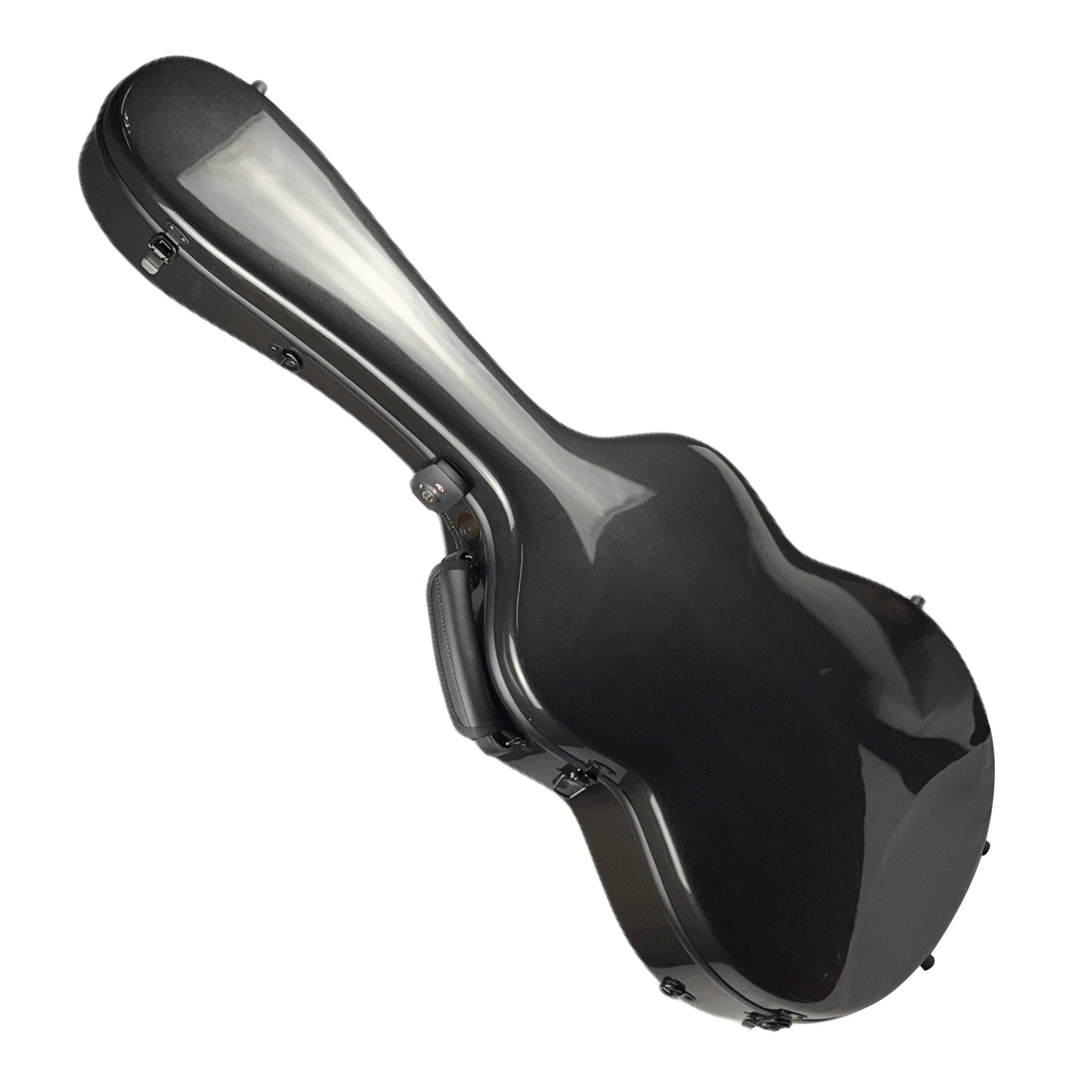 Carbon Alba Guitar Case Black Gloss for Classical Guitar Acoustic, Flamenco guitar case