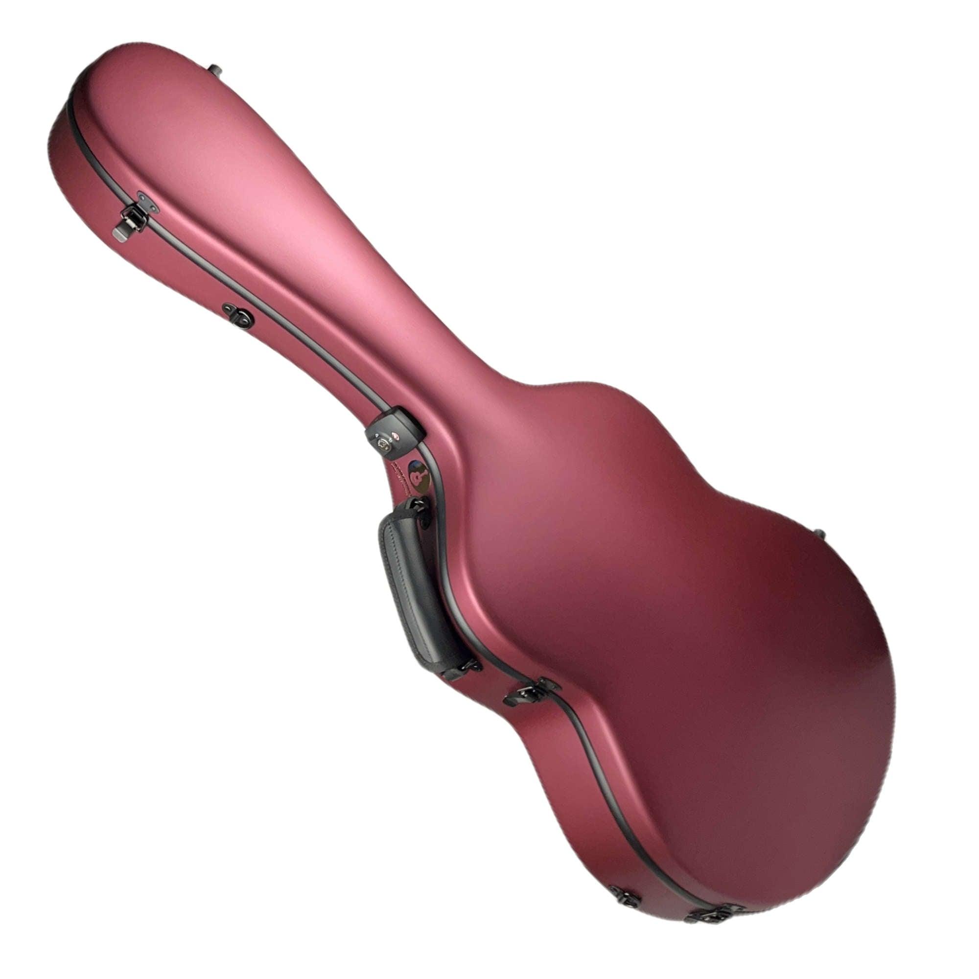 Carbon Alba Guitar Case Red Matte for Classical Guitar Acoustic, Flamenco guitar case