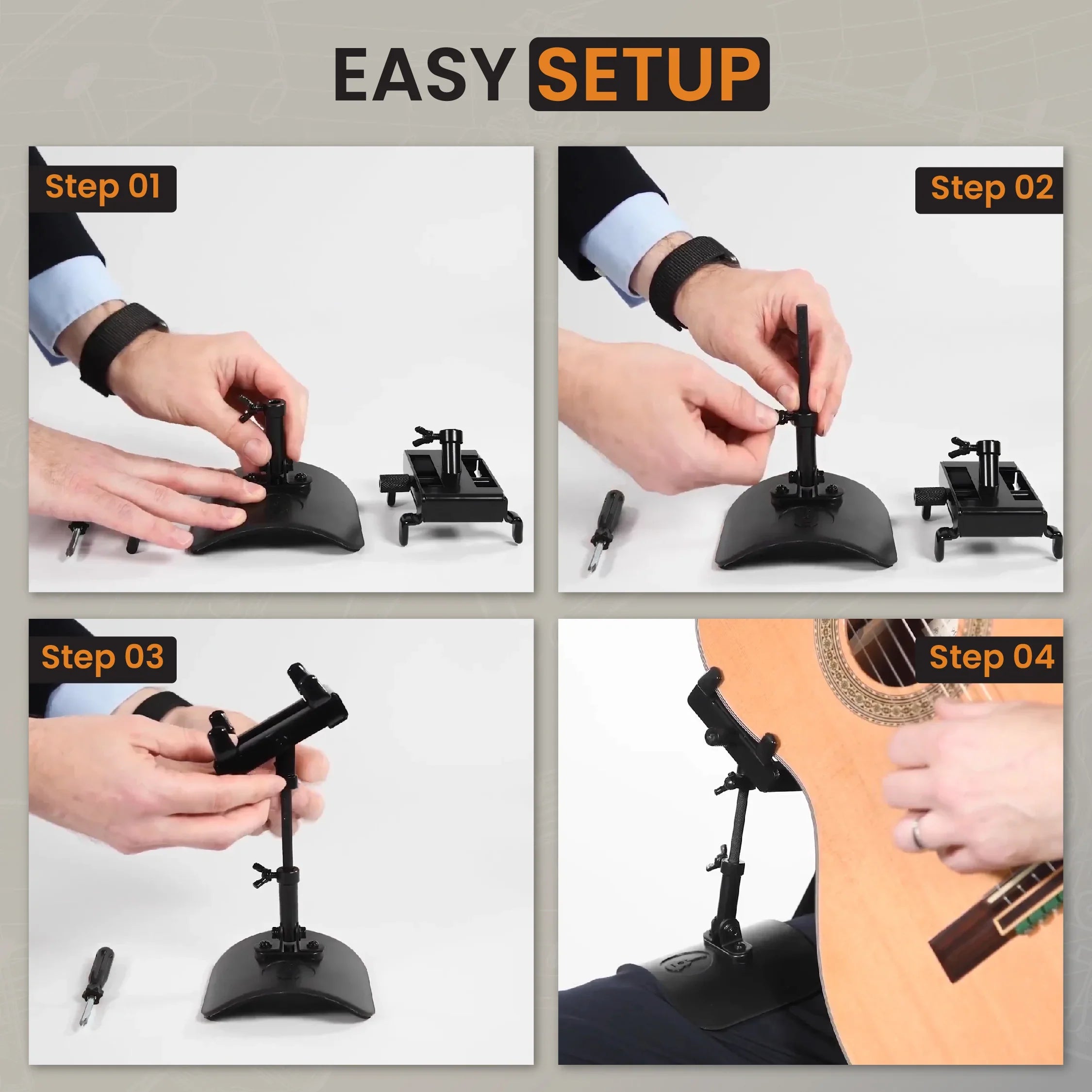 Alba Guitar Beads Classical Guitar Support