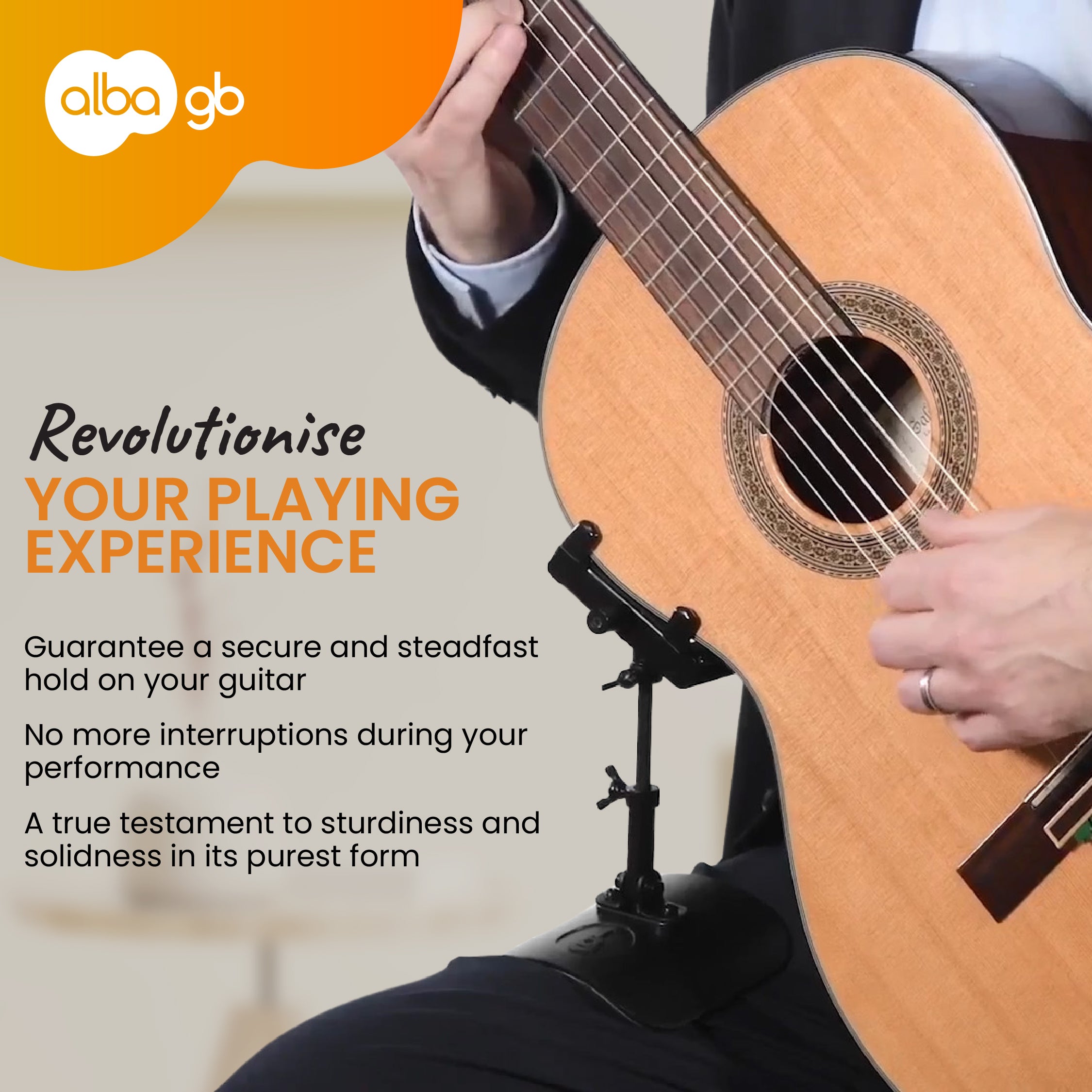 Alba Guitar Beads Soporte Guitarra Clásica
