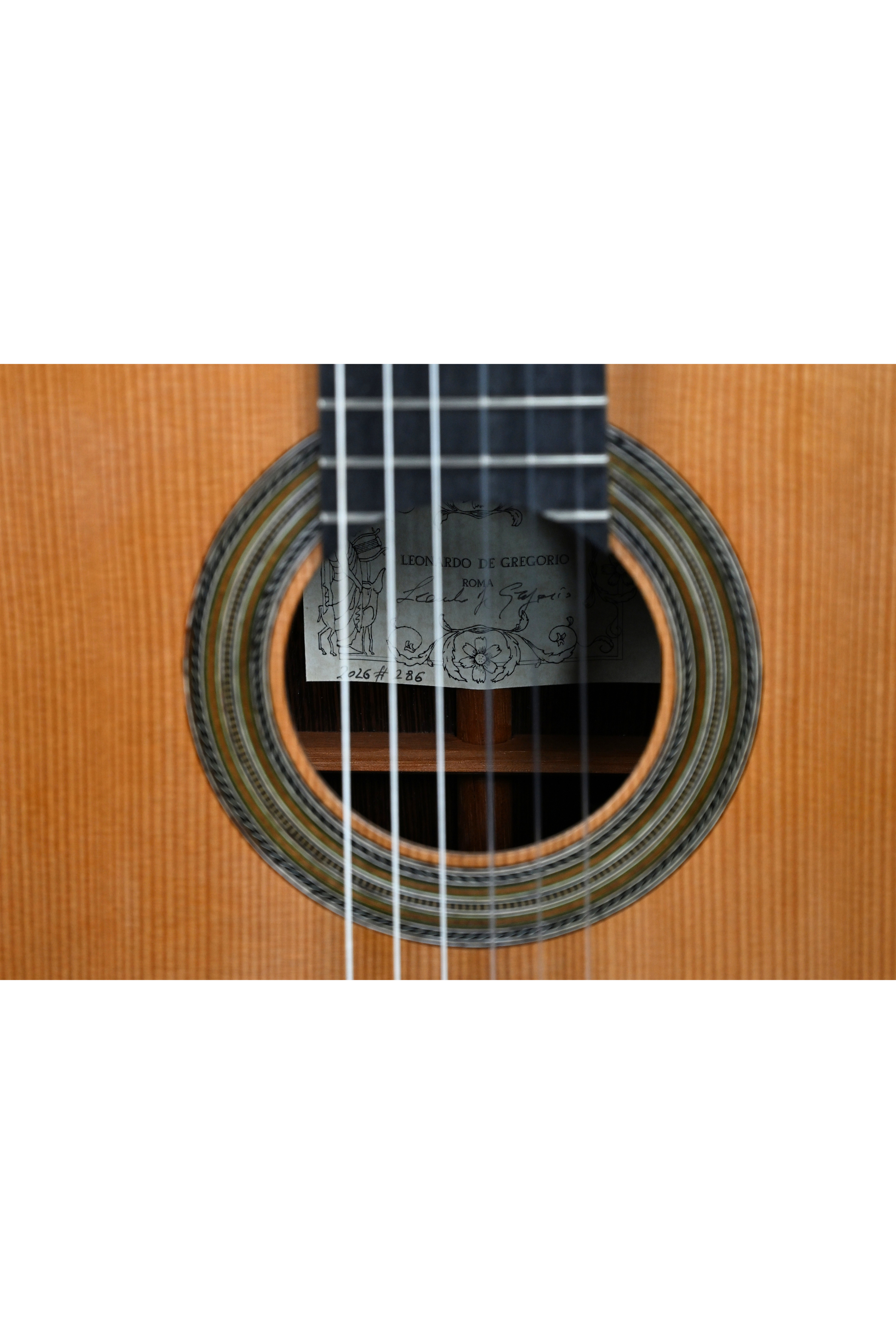 Leonardo De Gregorio Double Top Classical Guitar – 2026