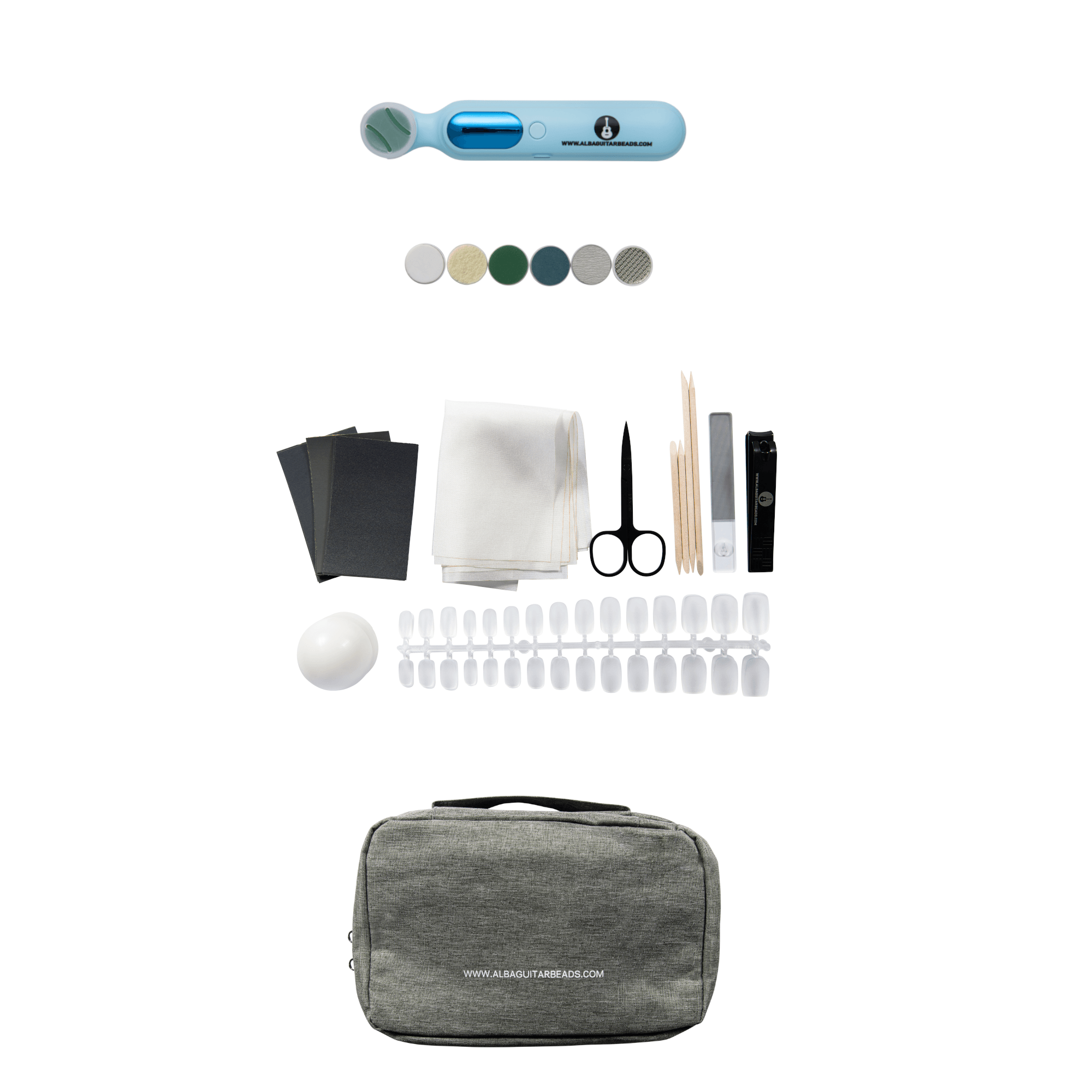 Alba Guitar Beads Ultimate Nail Care Set