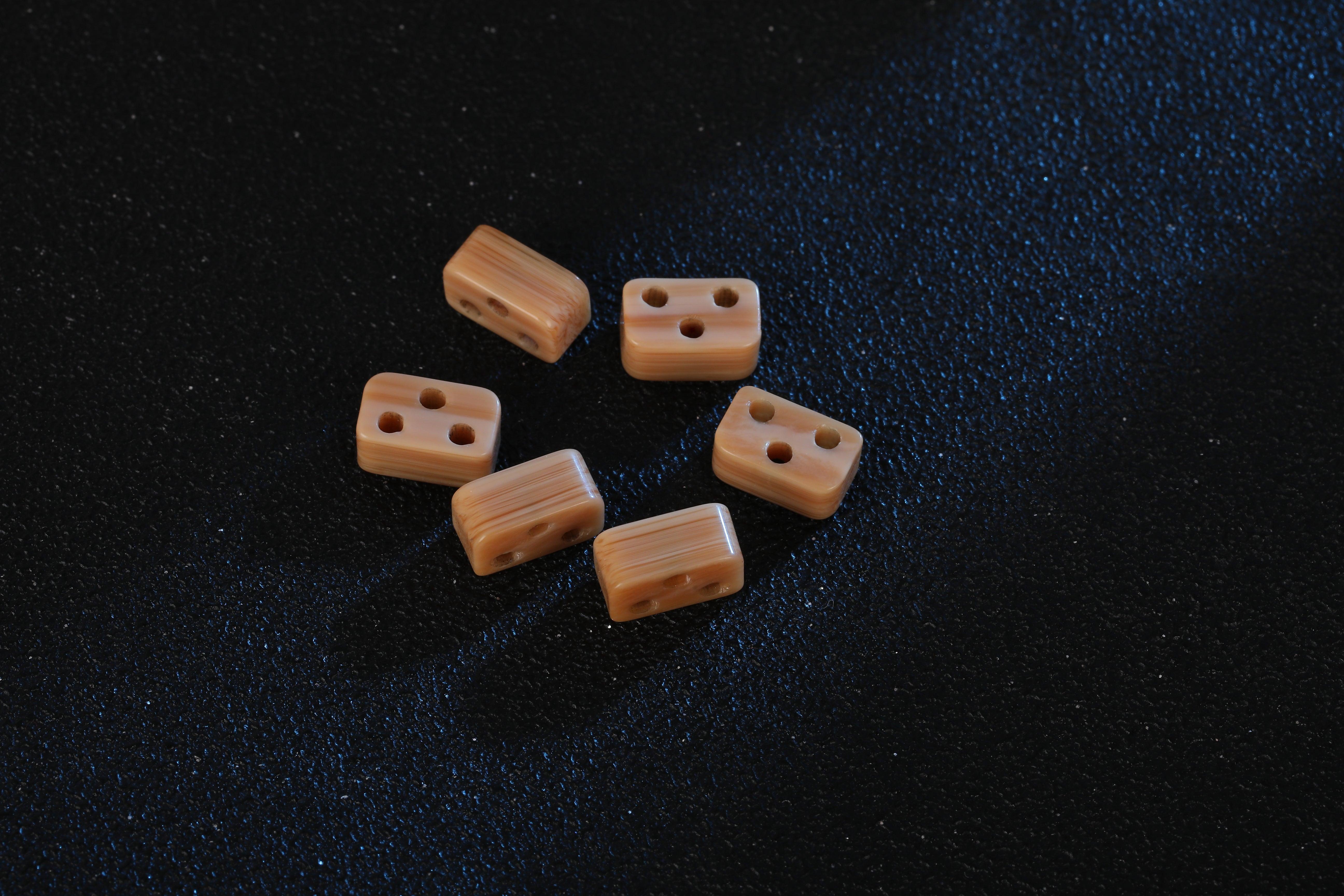 Light Brown Wood Effect Classical Flamenco Acoustic Nylon Guitar String Beads - mackazie
