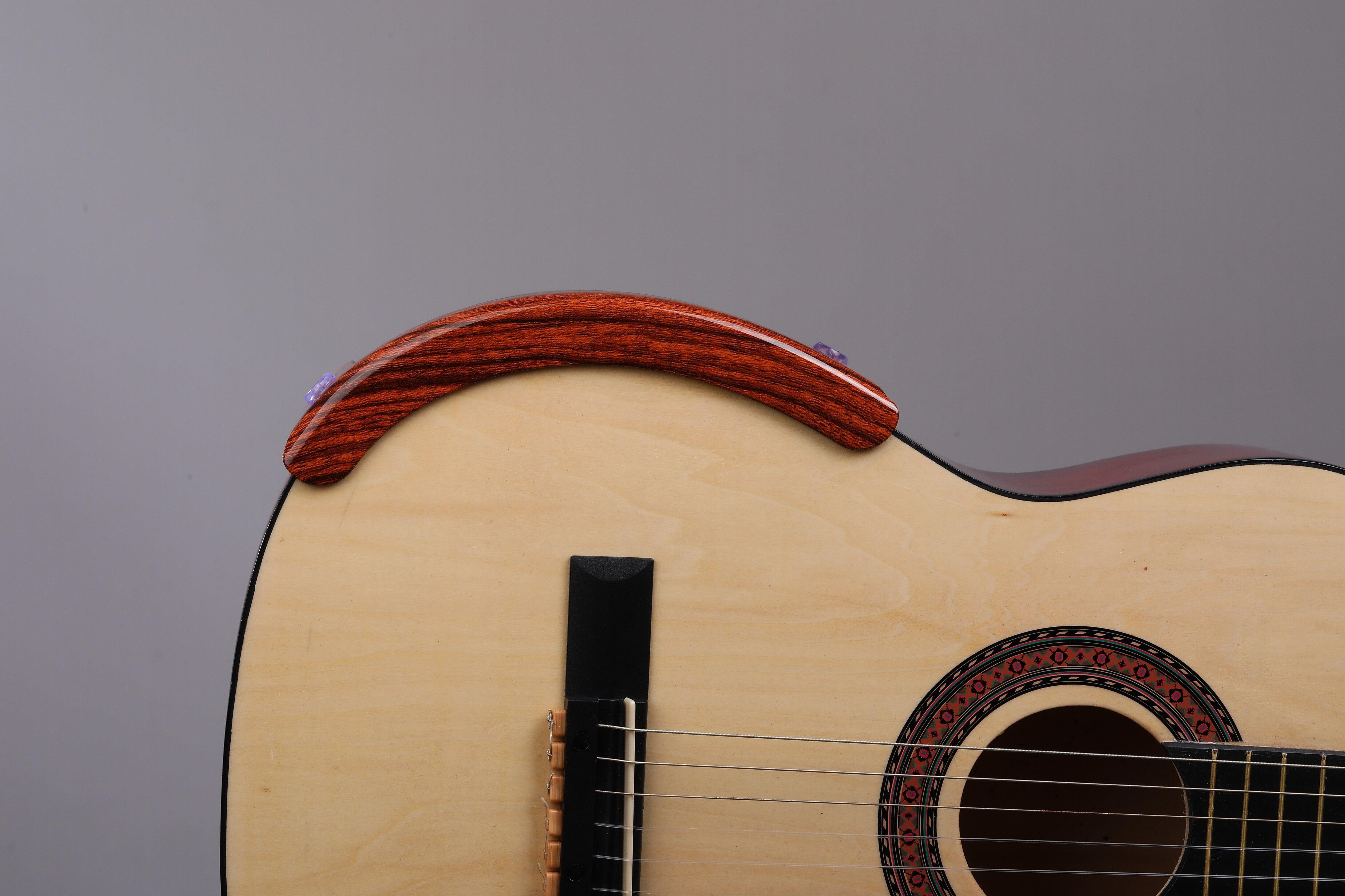 Classical Guitar Armrest, Light Brown Acoustic, Flamenco Guitar Arm Rest Alba Guitar ArmRest - mackazie