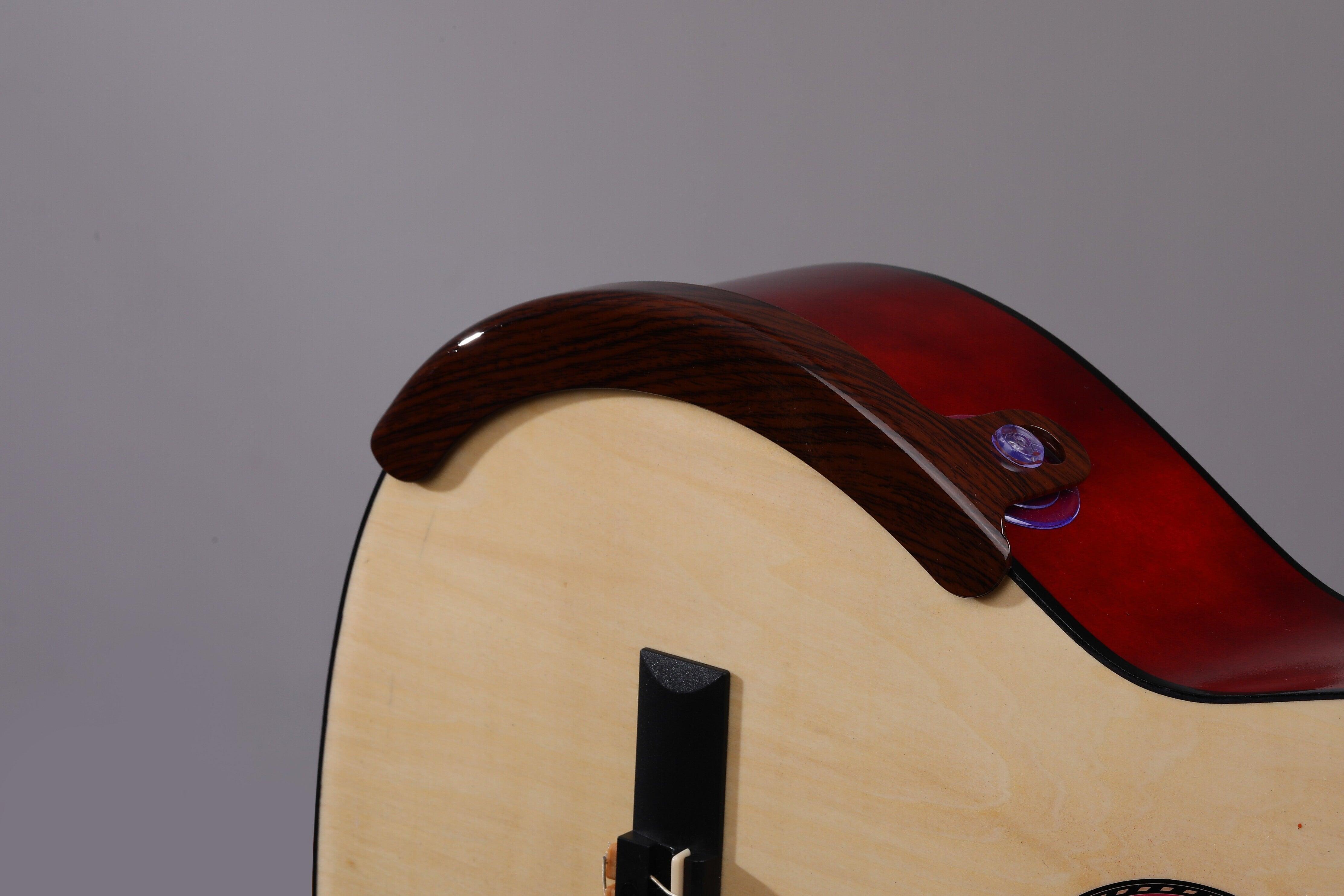 Classical Guitar Armrest, Dark Brown Acoustic, Flamenco Guitar Arm Rest Alba Guitar ArmRest - mackazie