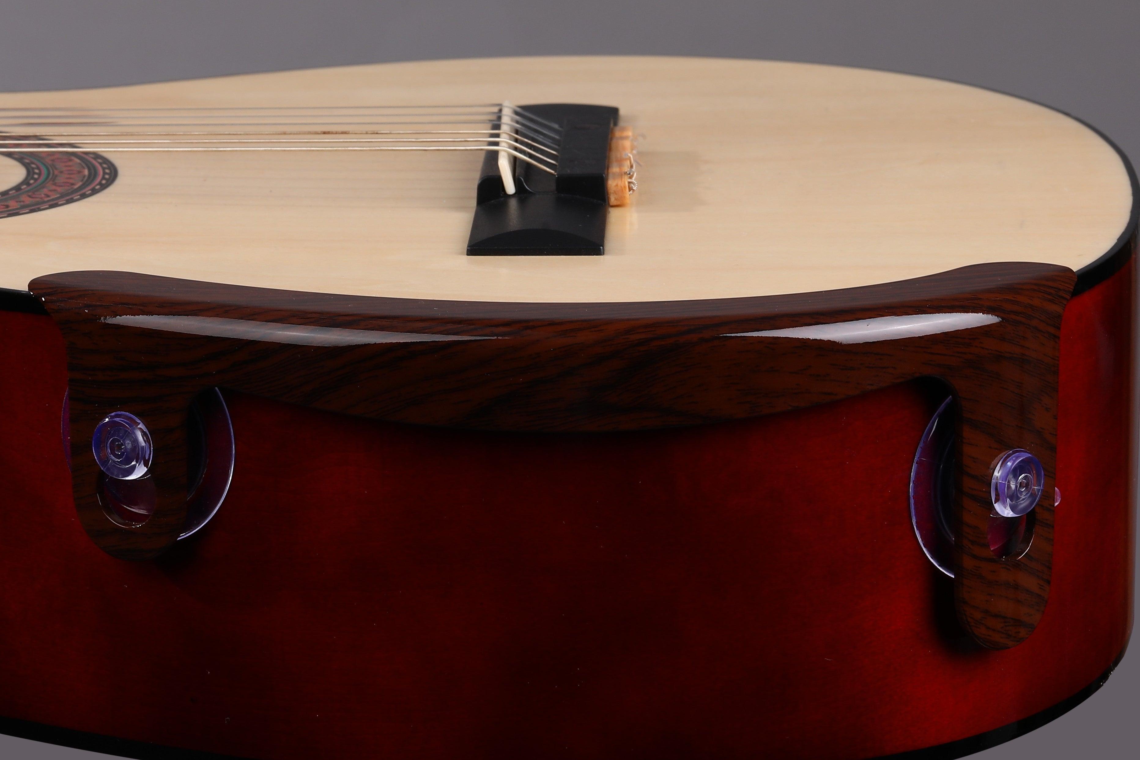 Classical Guitar Armrest, Dark Brown Acoustic, Flamenco Guitar Arm Rest Alba Guitar ArmRest - mackazie