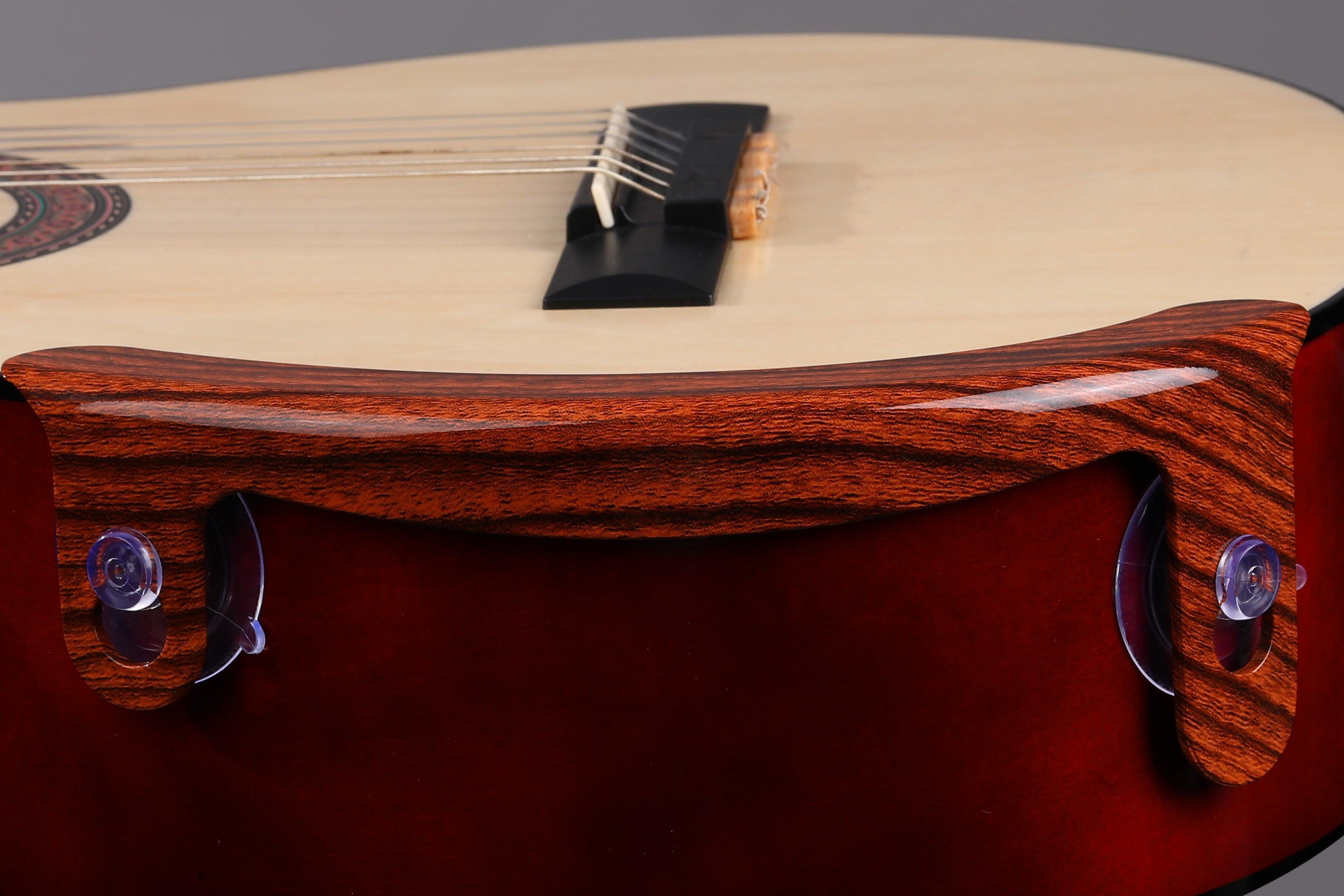 Classical Guitar Armrest, Light Brown Acoustic, Flamenco Guitar Arm Rest Alba Guitar ArmRest - mackazie