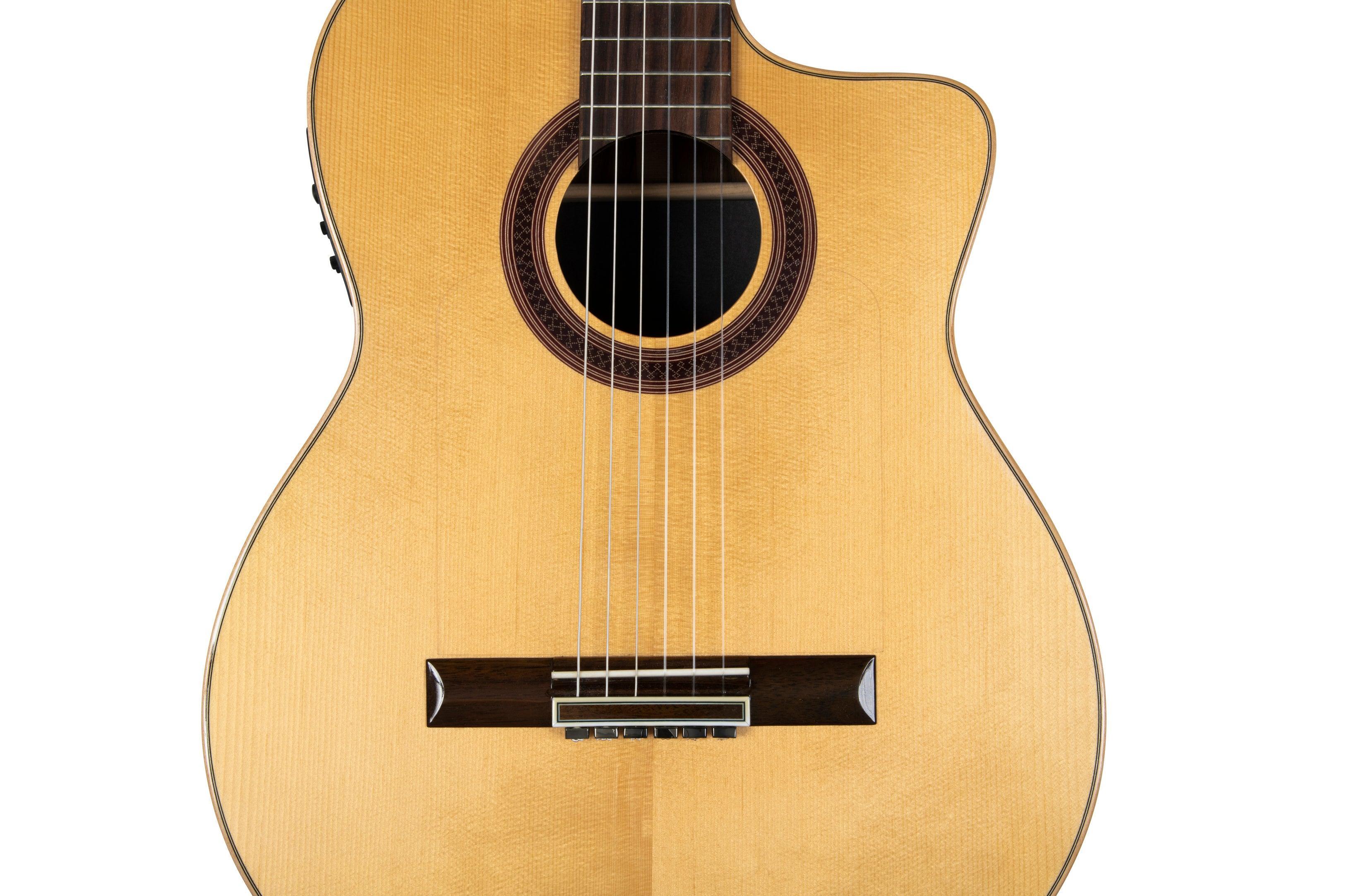 Black Metal Classical Guitar Flamenco Acoustic Guitar Nylon String Beads - mackazie