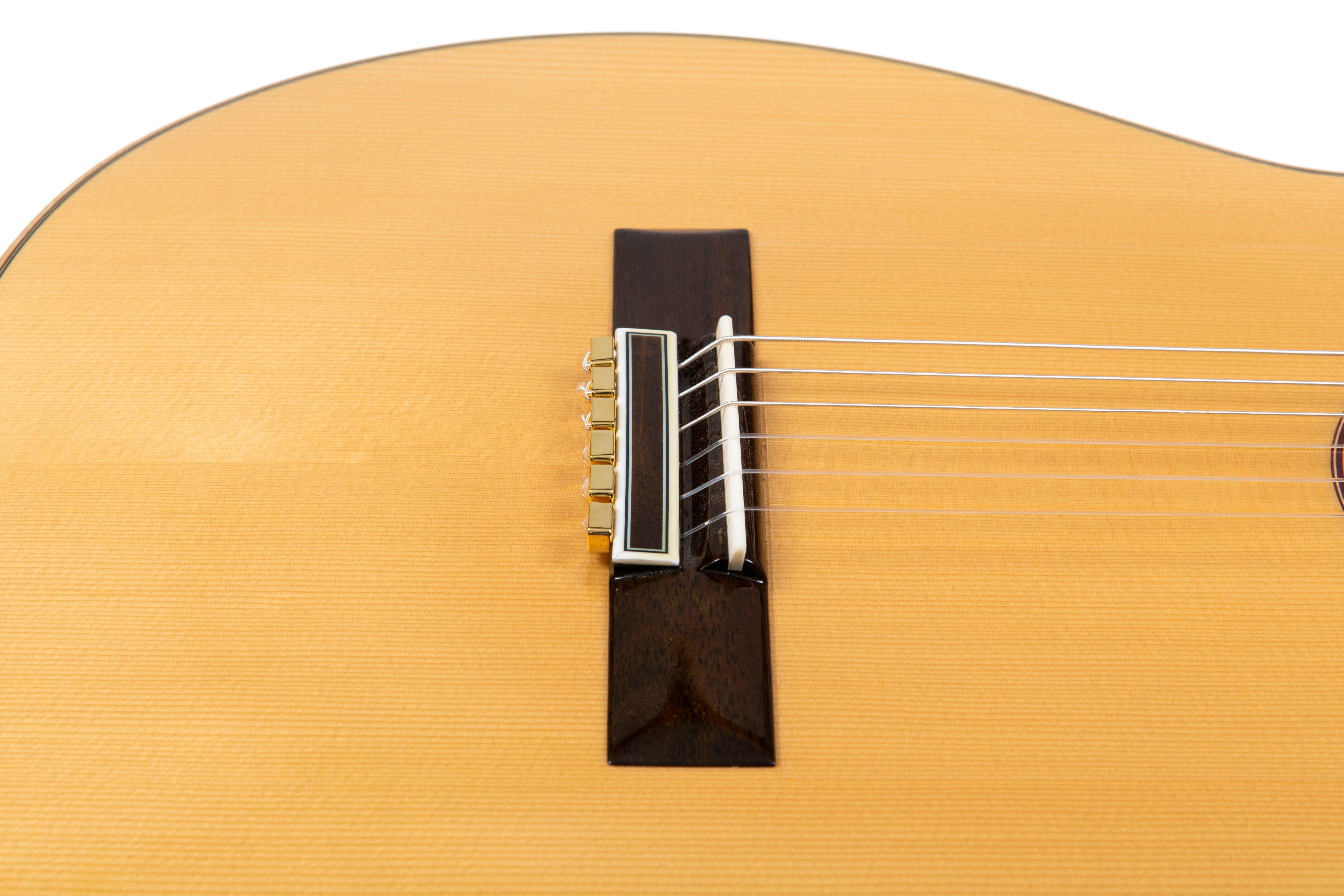 Golden Metal Classical Guitar Flamenco Acoustic Guitar Nylon String Beads - mackazie