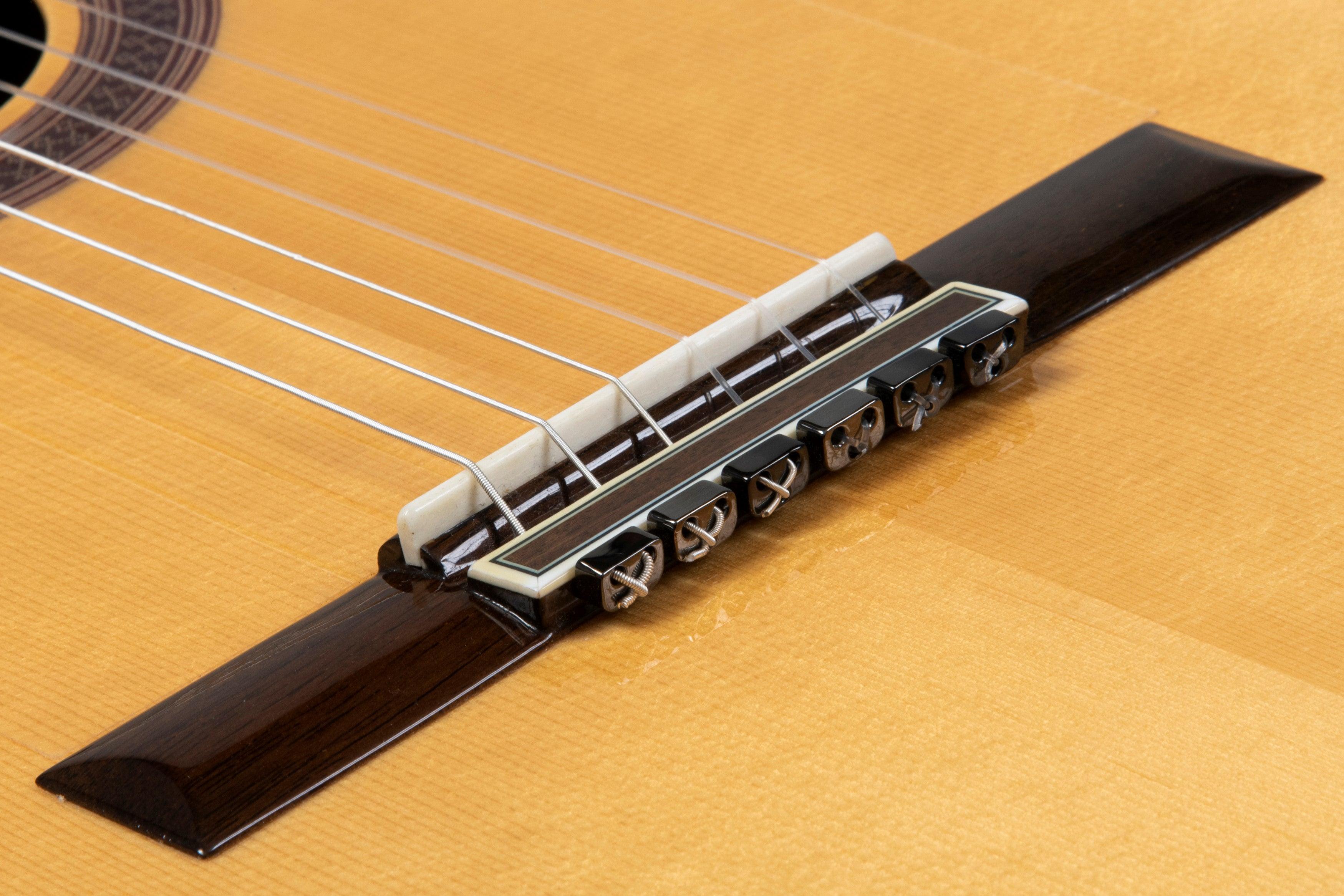 Black Metal Classical Guitar Flamenco Acoustic Guitar Nylon String Beads - mackazie