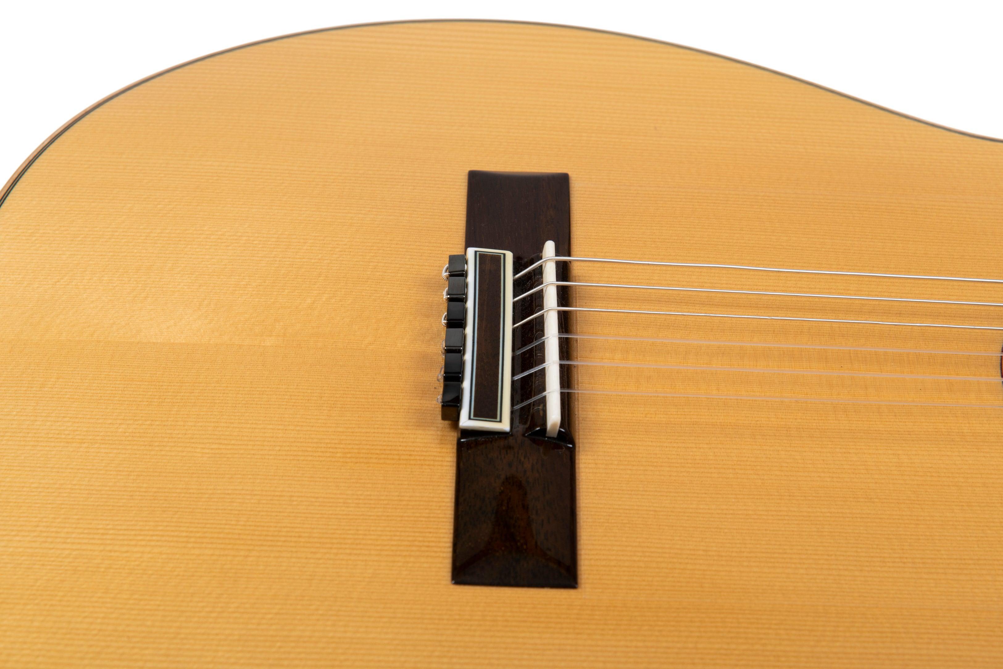 Black Metal Classical Guitar Flamenco Acoustic Guitar Nylon String Beads - mackazie