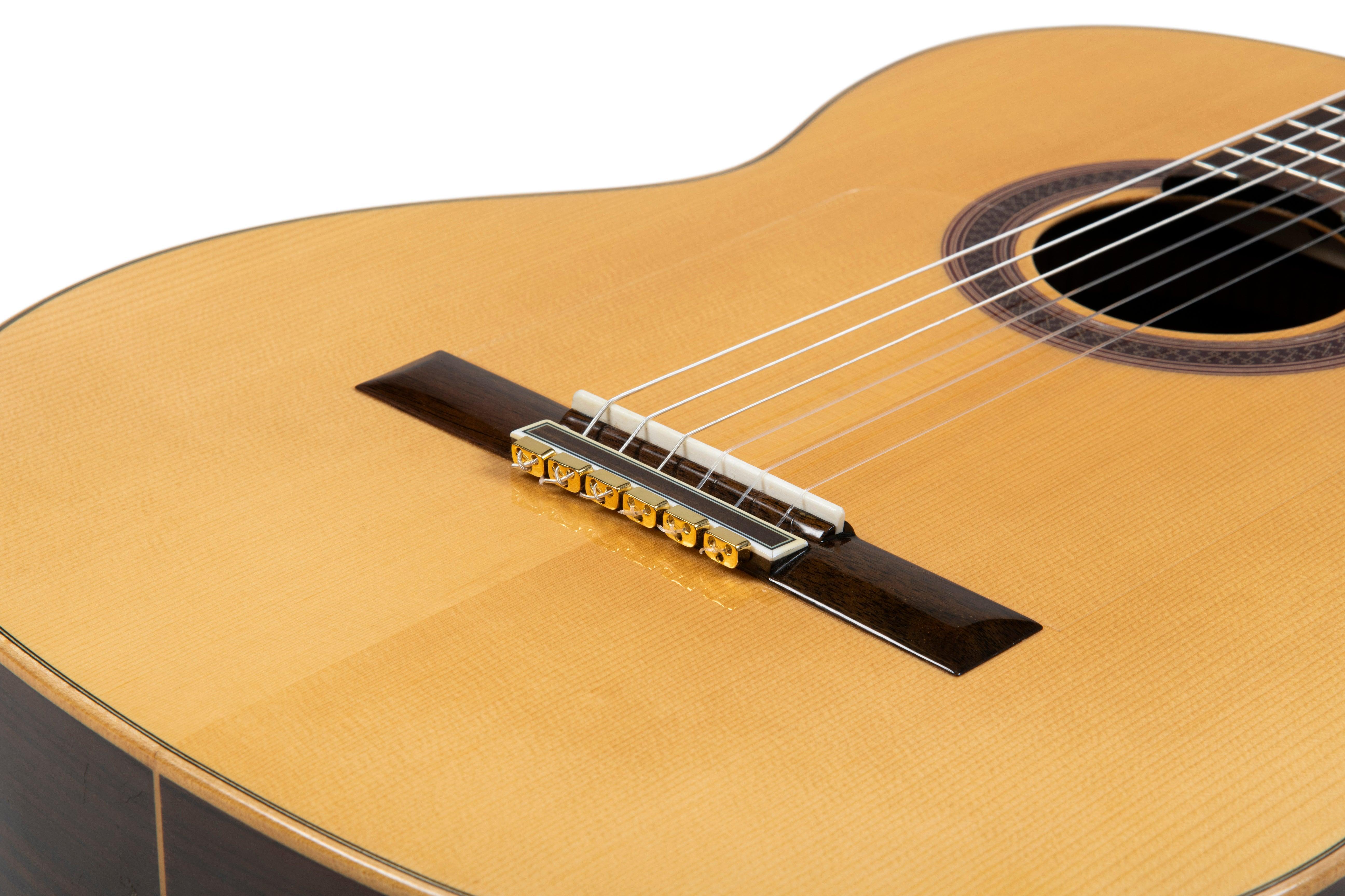 Golden Metal Classical Guitar Flamenco Acoustic Guitar Nylon String Beads - mackazie