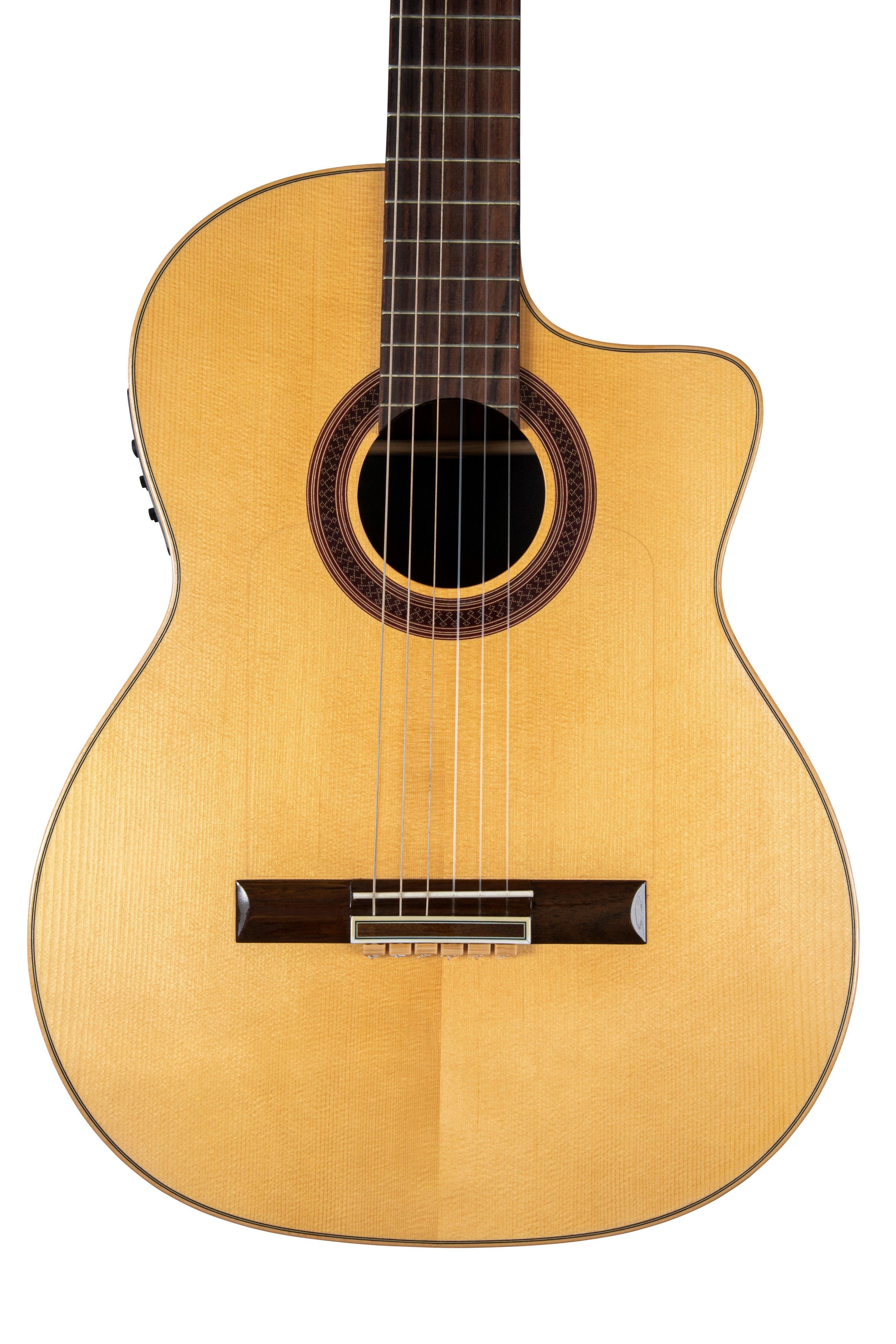 Light Brown Wood Effect Classical Flamenco Acoustic Nylon Guitar String Beads - mackazie