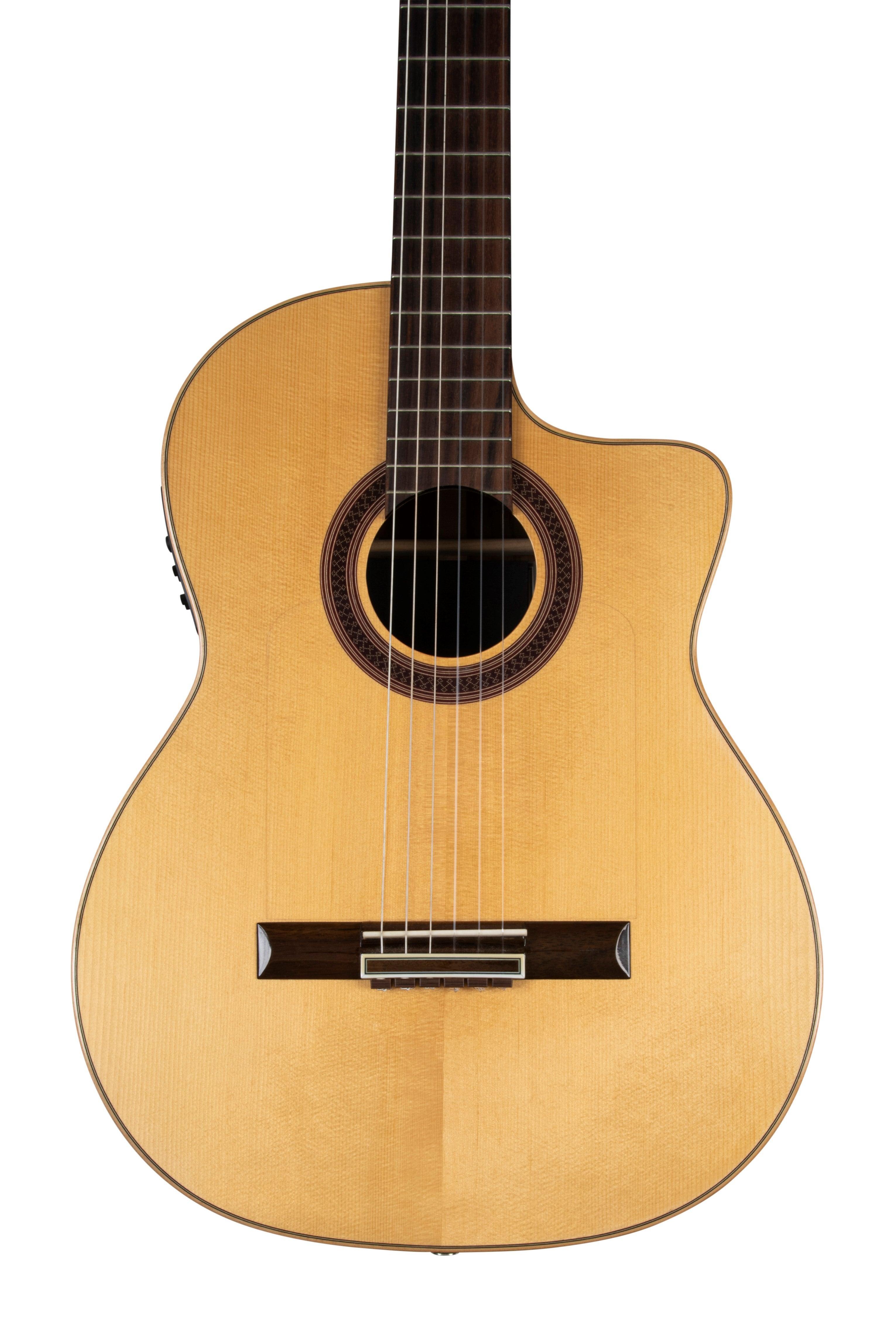 Dark Brown Wood Effect Classical Flamenco Acoustic Nylon Guitar String Beads - mackazie