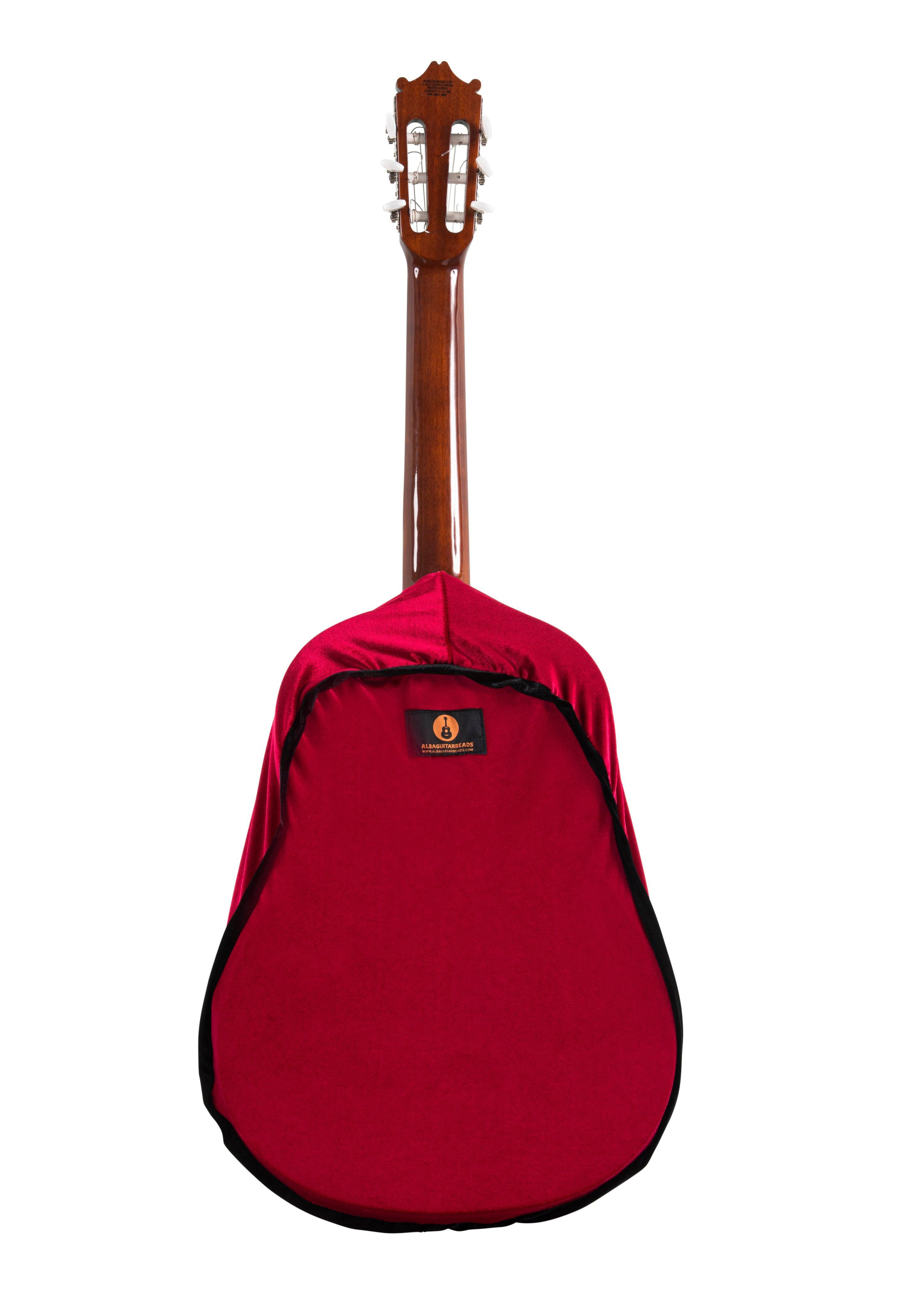 Alba Guitar Dust Cover - Protective wrapper for classical, acoustic and electric guitars - mackazie