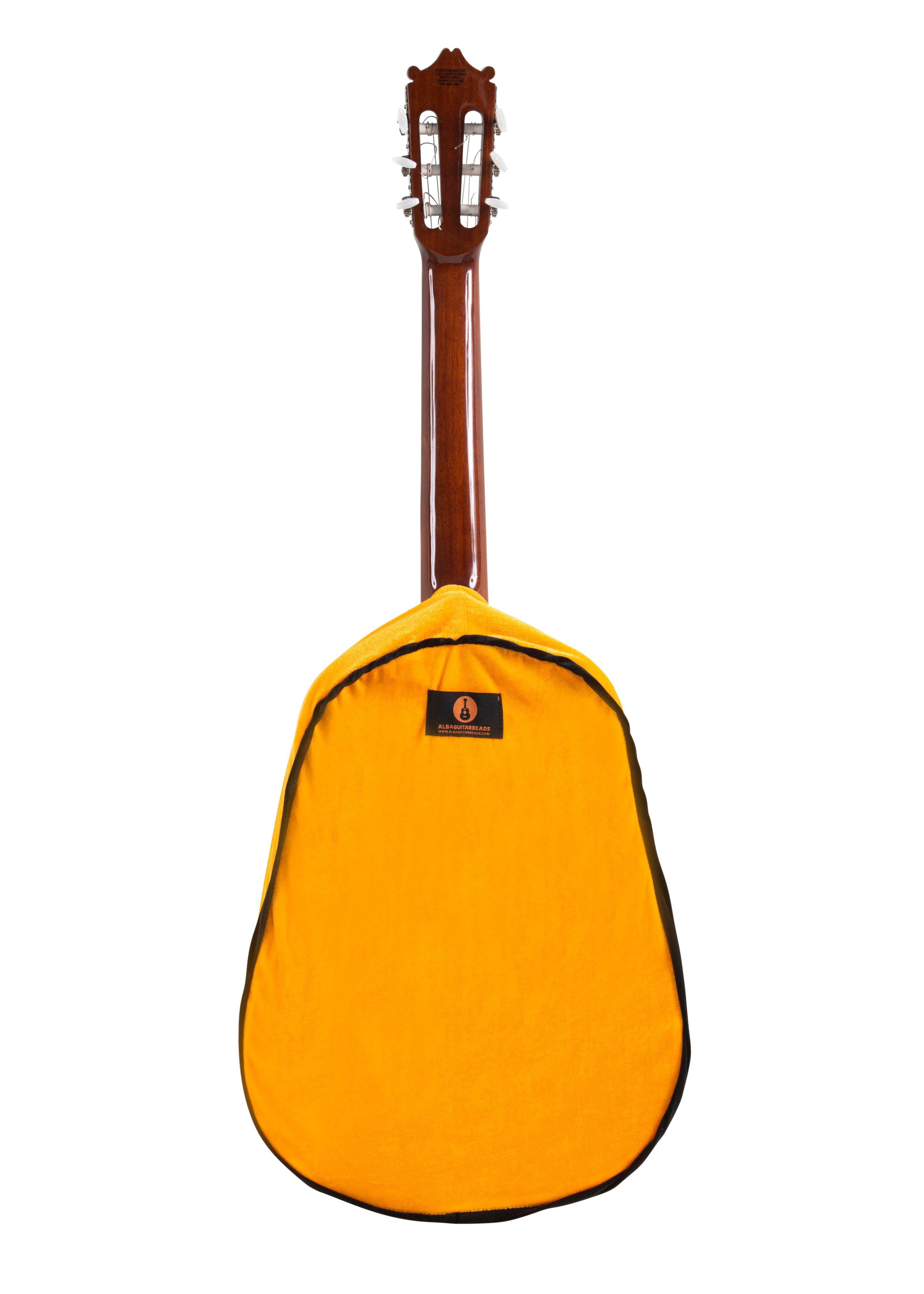 Alba Guitar Dust Cover - Protective wrapper for classical, acoustic and electric guitars - mackazie