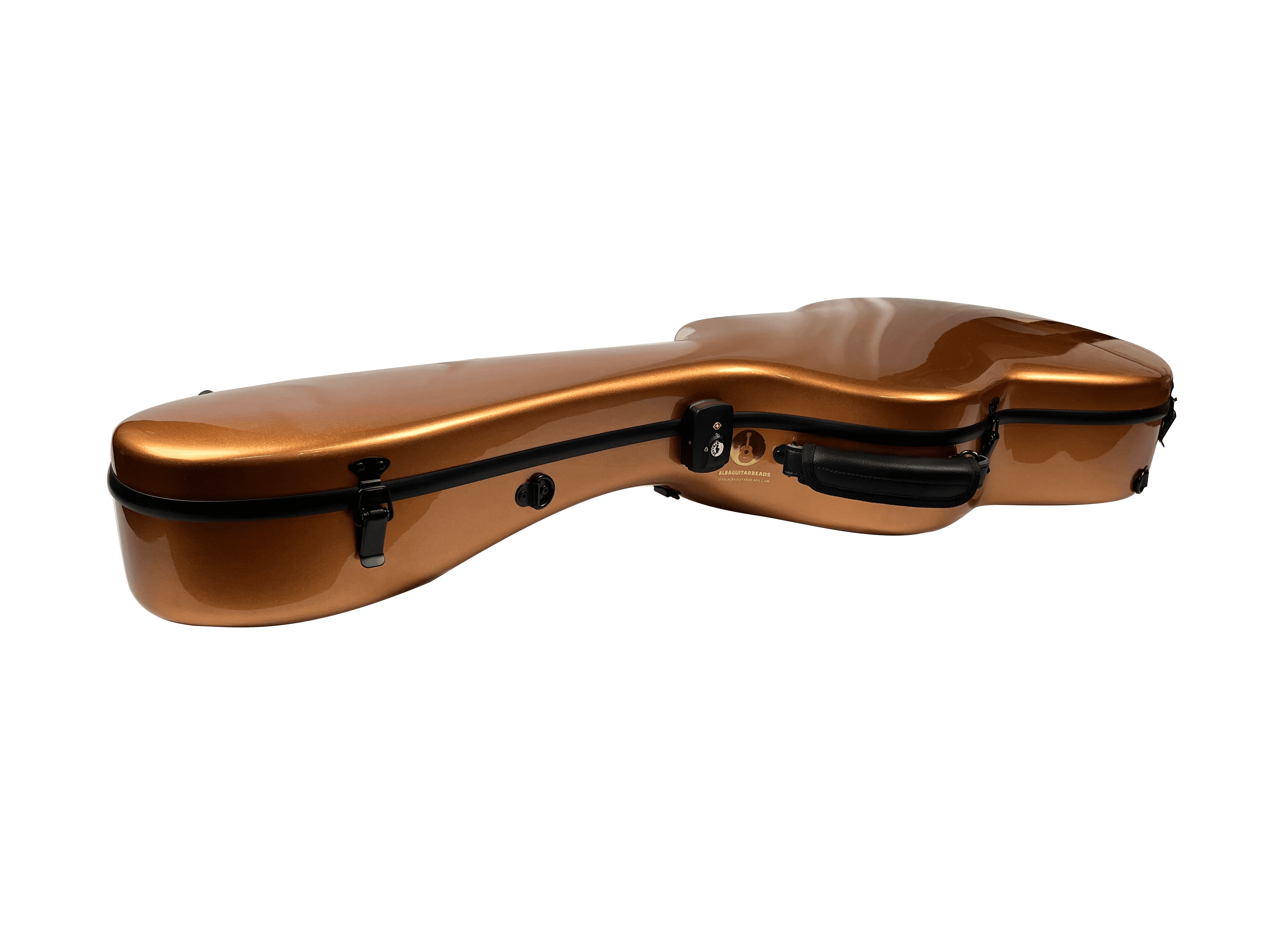 Carbon Case for Classical Guitar Acoustic, Flamenco guitar, Gold Gloss - mackazie