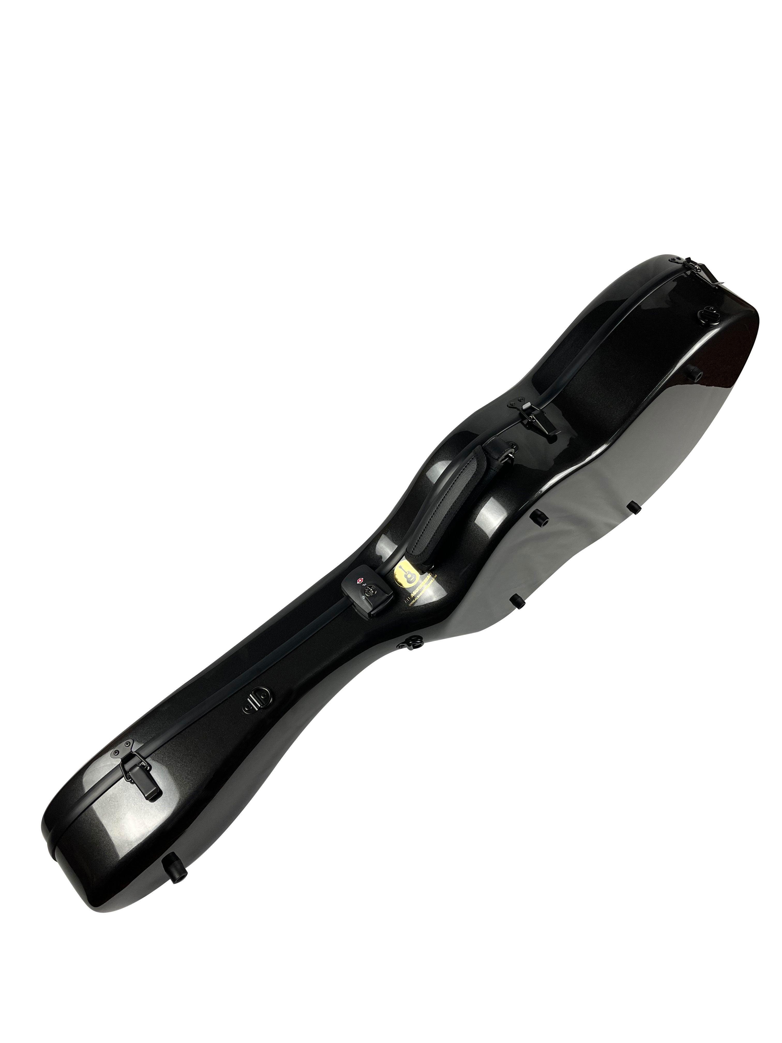 Carbon Case for Classical Guitar Acoustic, Flamenco guitar, Black Gloss - mackazie