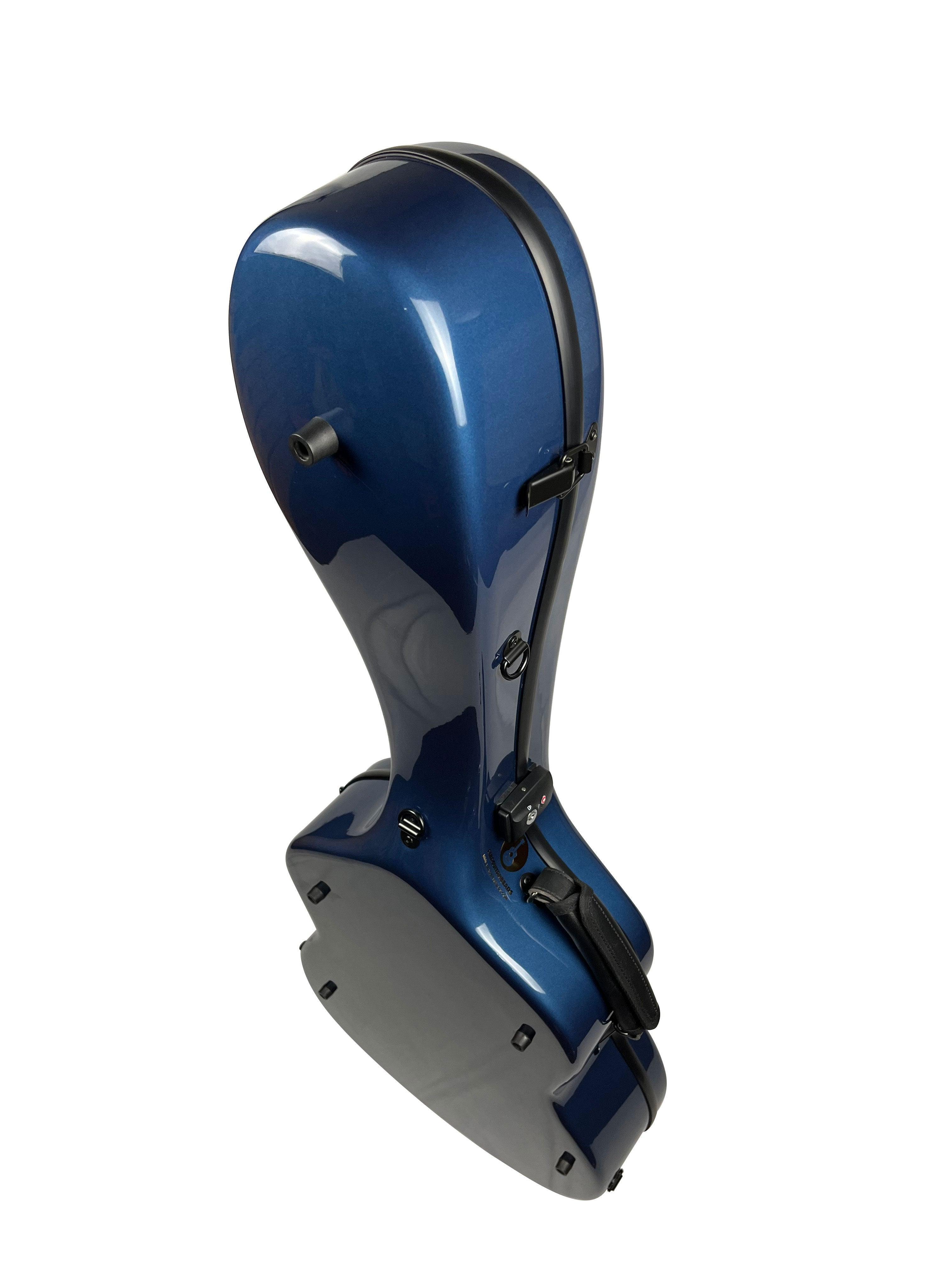 Carbon Alba Guitar Case Blue Gloss for Classical Guitar Acoustic, Flamenco guitar - mackazie