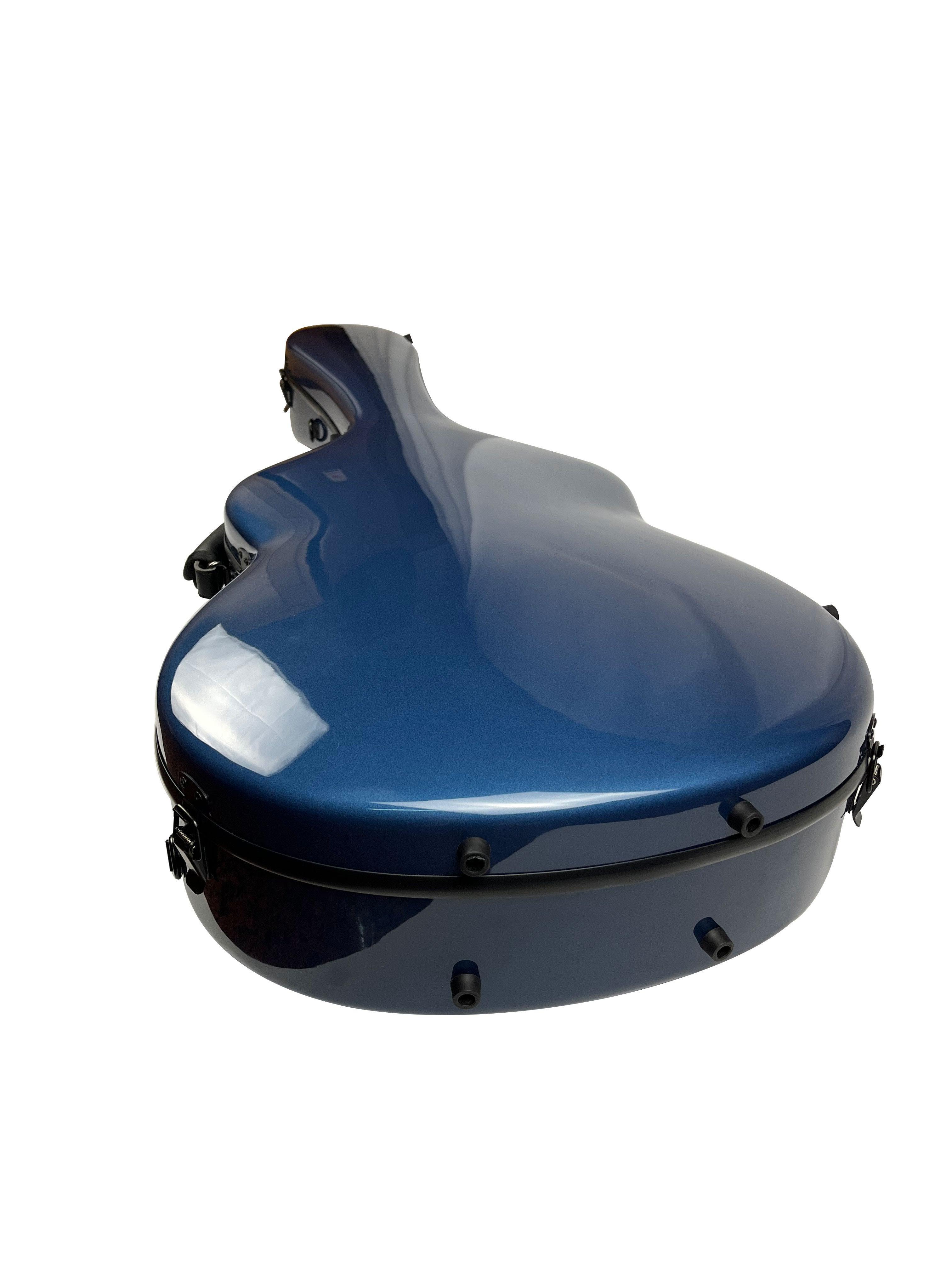 Carbon Alba Guitar Case Blue Gloss for Classical Guitar Acoustic, Flamenco guitar - mackazie