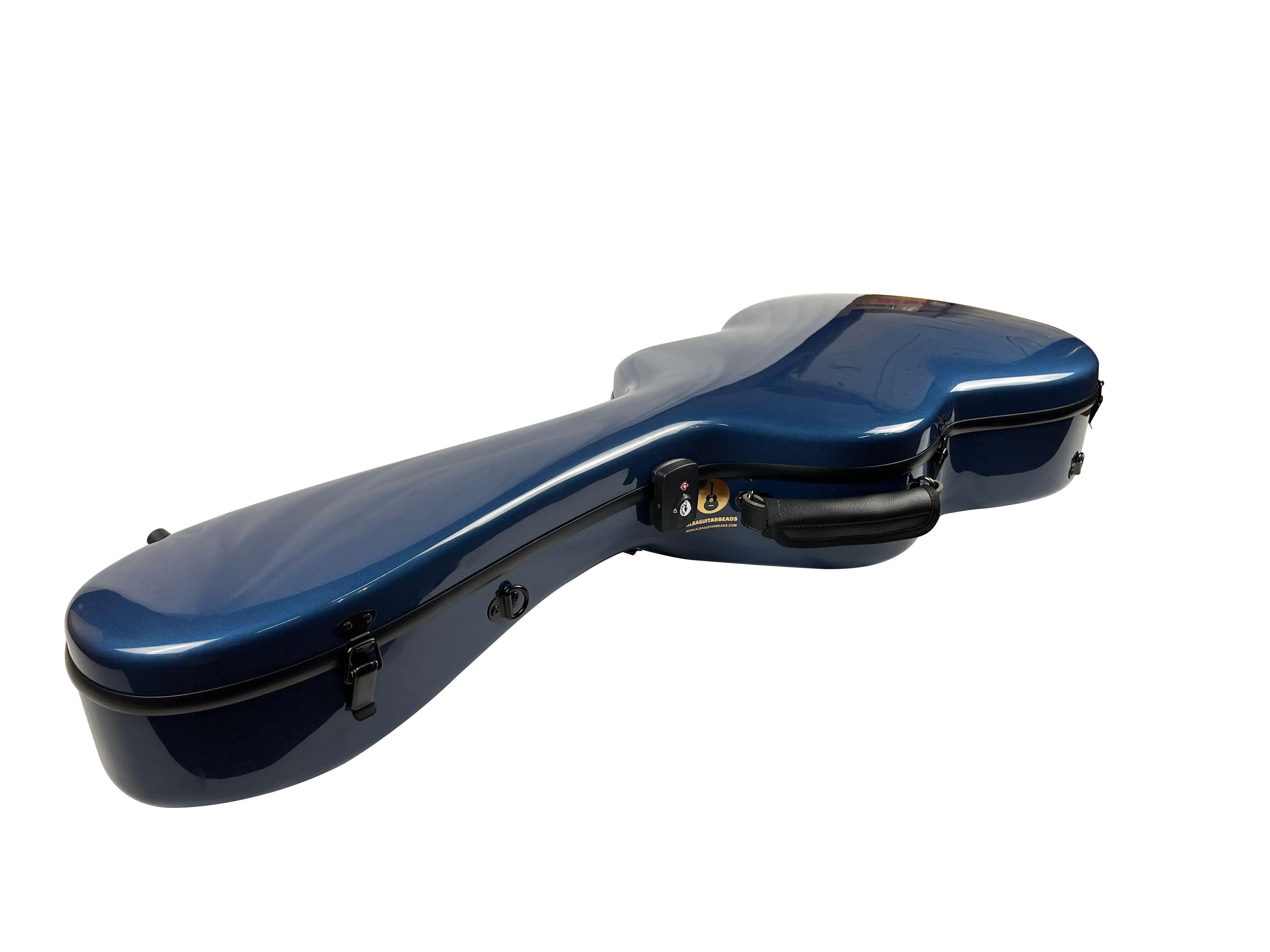Carbon Alba Guitar Case Blue Gloss for Classical Guitar Acoustic, Flamenco guitar - mackazie