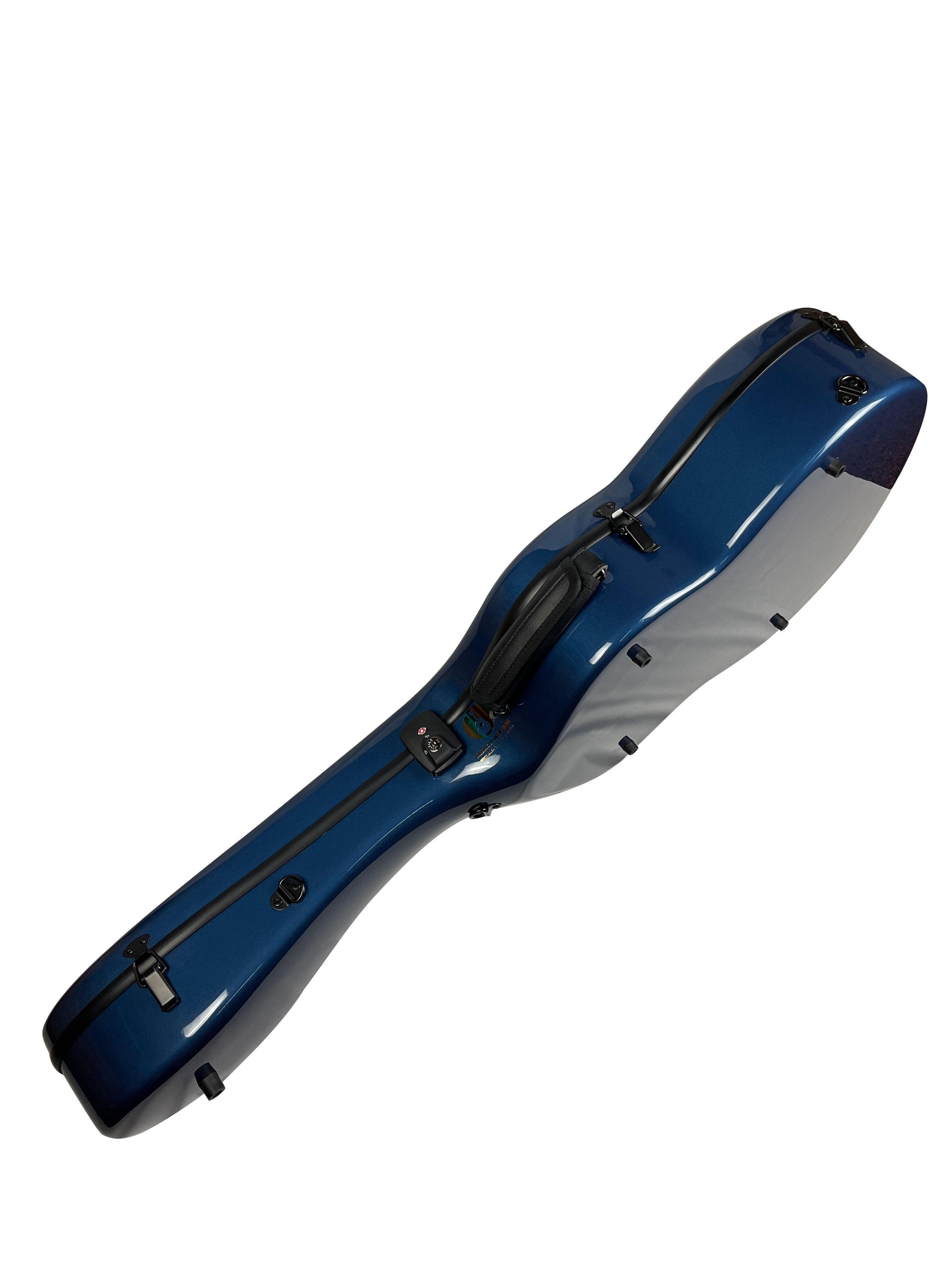 Carbon Alba Guitar Case Blue Gloss for Classical Guitar Acoustic, Flamenco guitar - mackazie