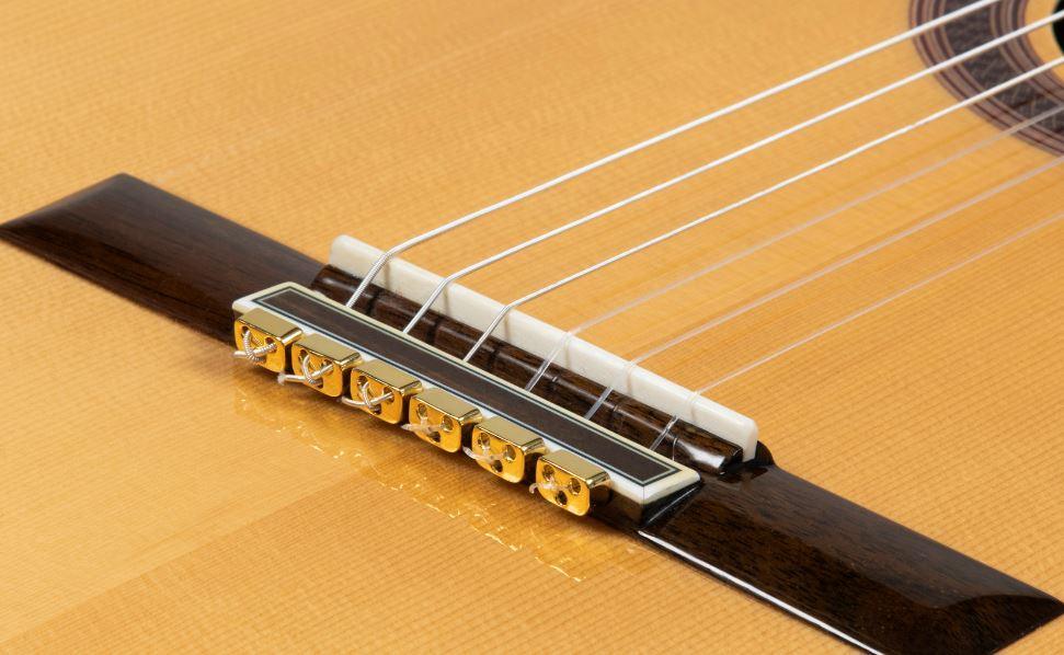 Golden Metal Classical Guitar Flamenco Acoustic Guitar Nylon String Beads - mackazie