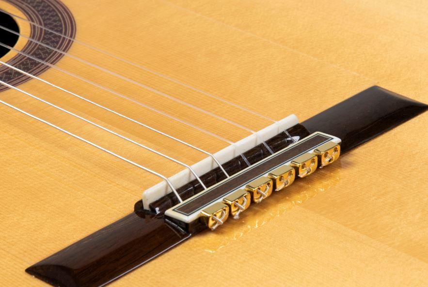 Golden Metal Classical Guitar Flamenco Acoustic Guitar Nylon String Beads - mackazie