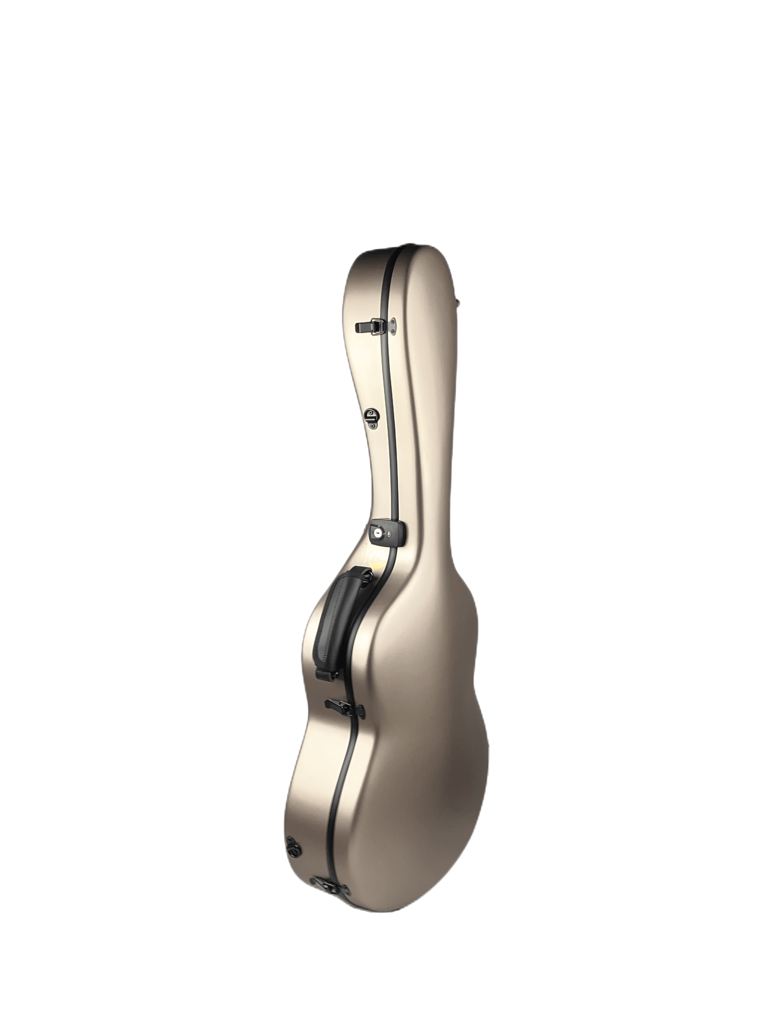 Carbon Case for Classical Guitar Acoustic, Flamenco guitar, Champagne Matte - mackazie