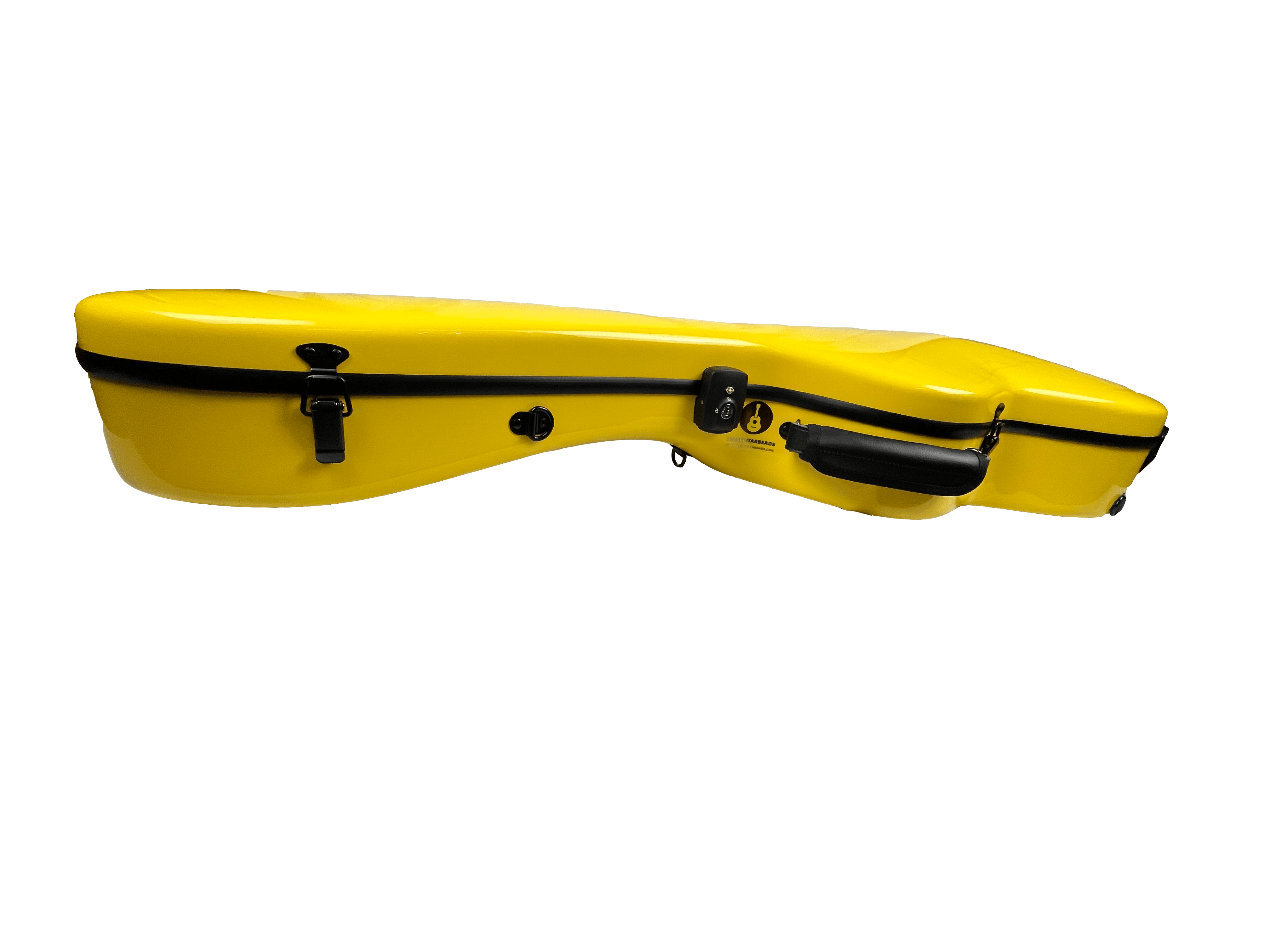 Carbon Case for Classical Guitar Acoustic, Flamenco guitar, Yellow Gloss - mackazie