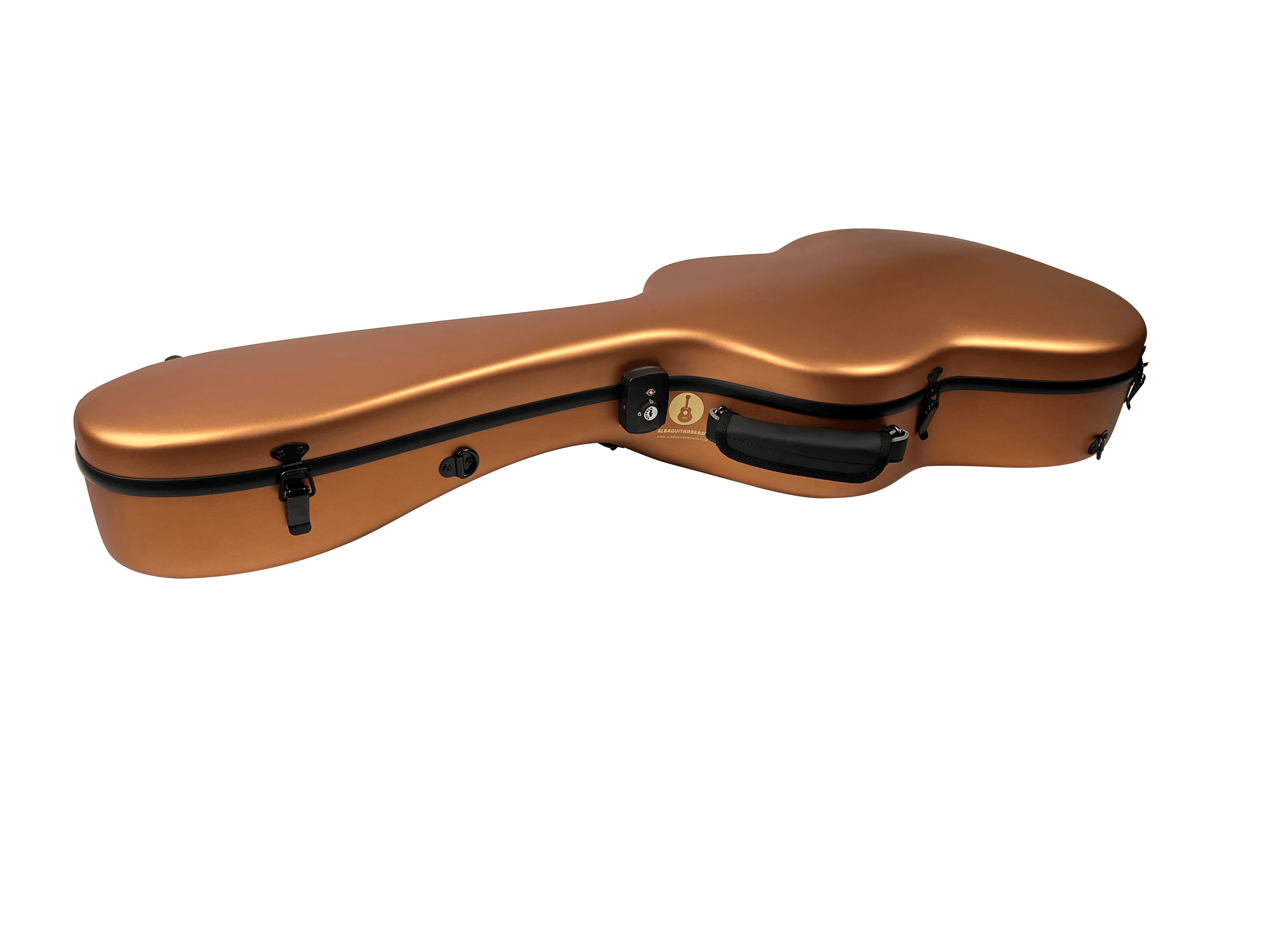 Carbon Case for Classical Guitar Acoustic, Flamenco guitar, Gold Matte - mackazie