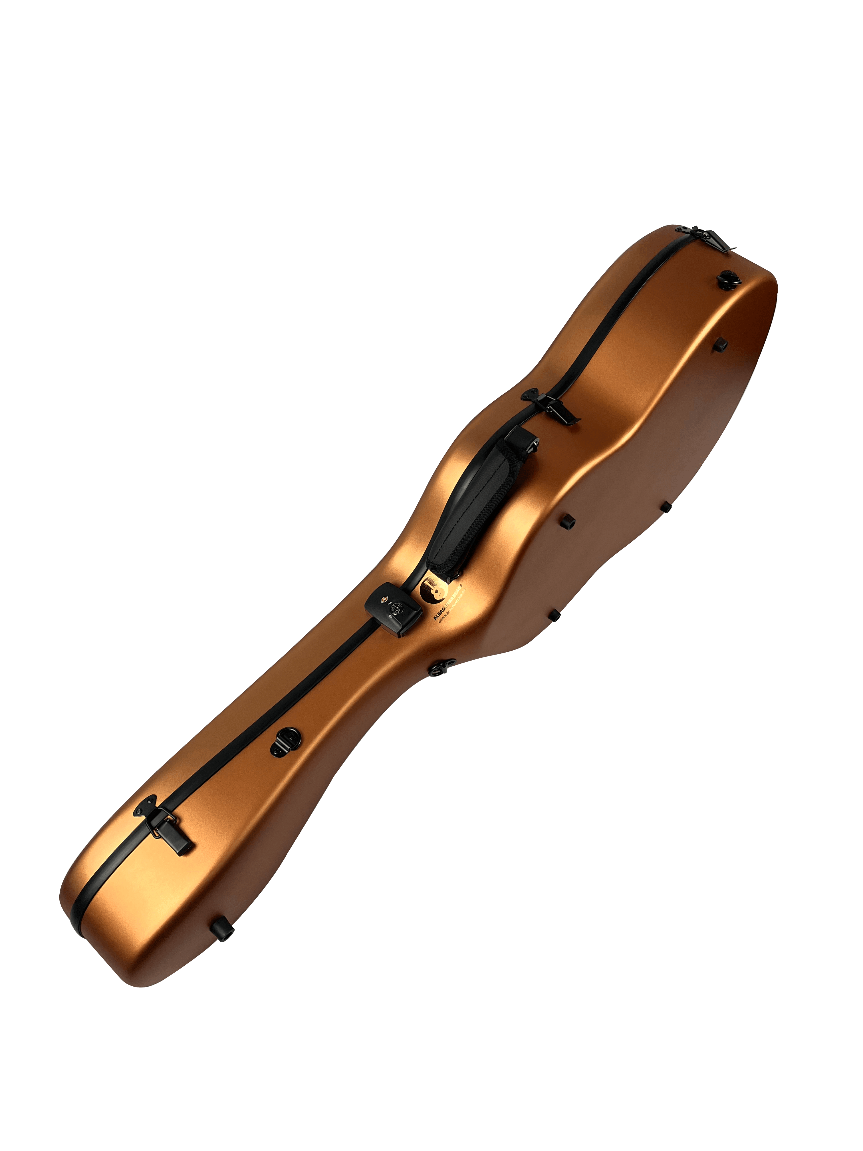 Carbon Case for Classical Guitar Acoustic, Flamenco guitar, Gold Matte - mackazie