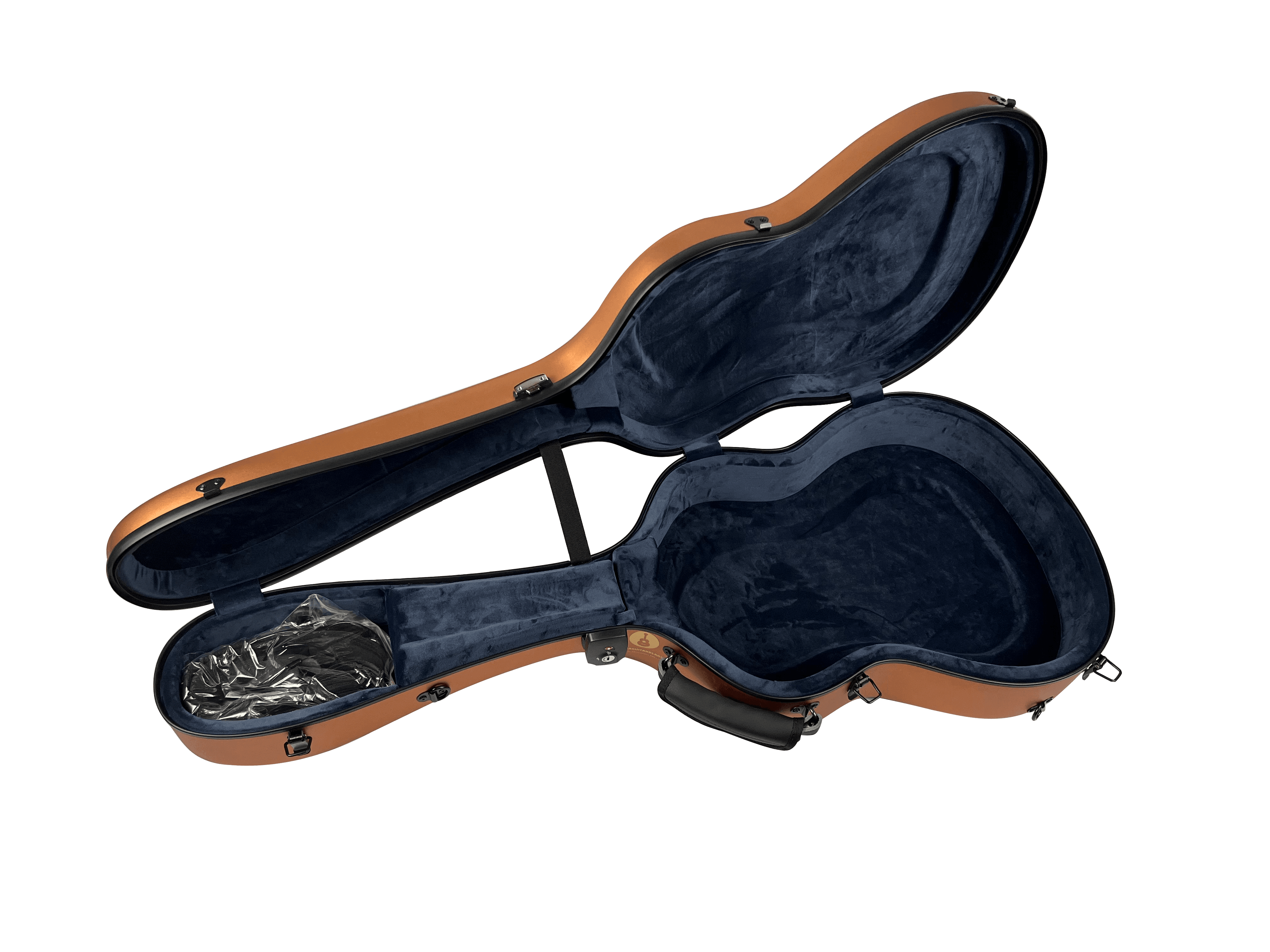 Carbon Case for Classical Guitar Acoustic, Flamenco guitar, Gold Matte - mackazie