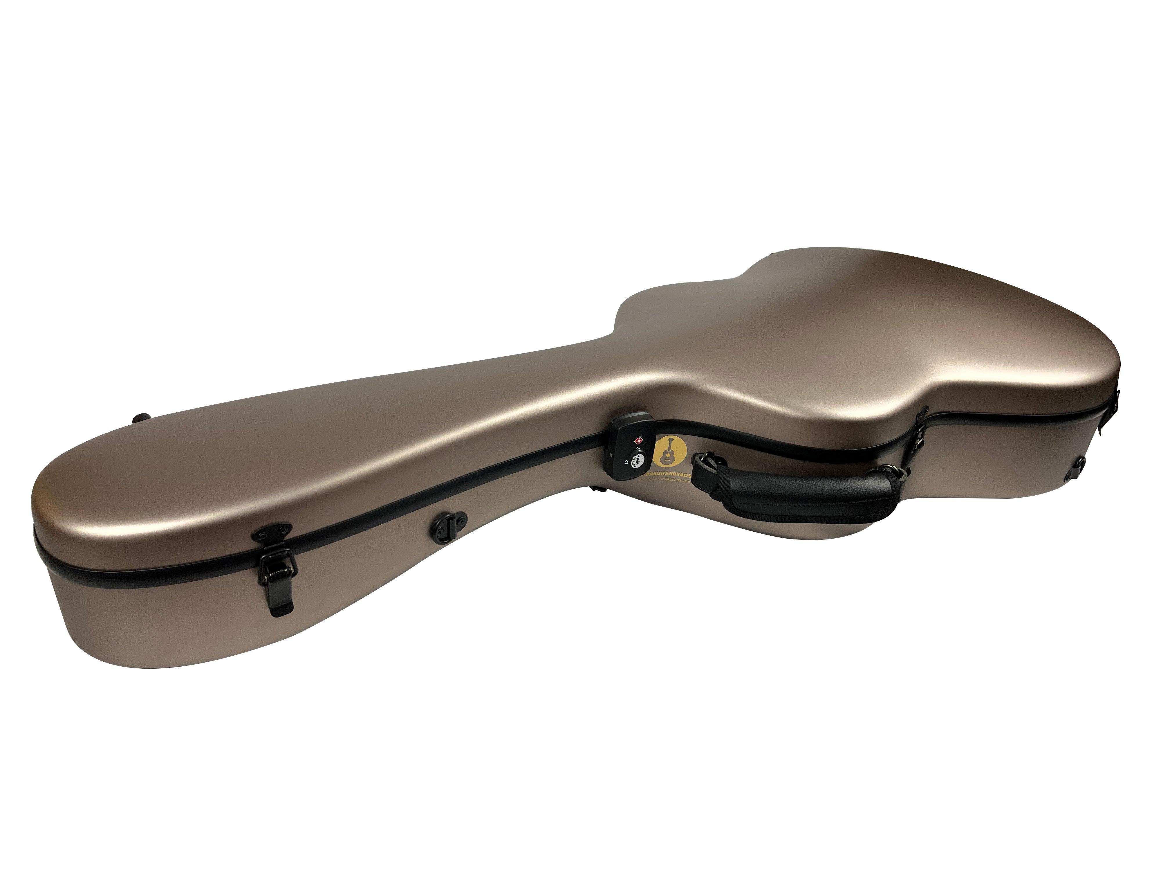 Carbon Case for Classical Guitar Acoustic, Flamenco guitar, Champagne Matte - mackazie