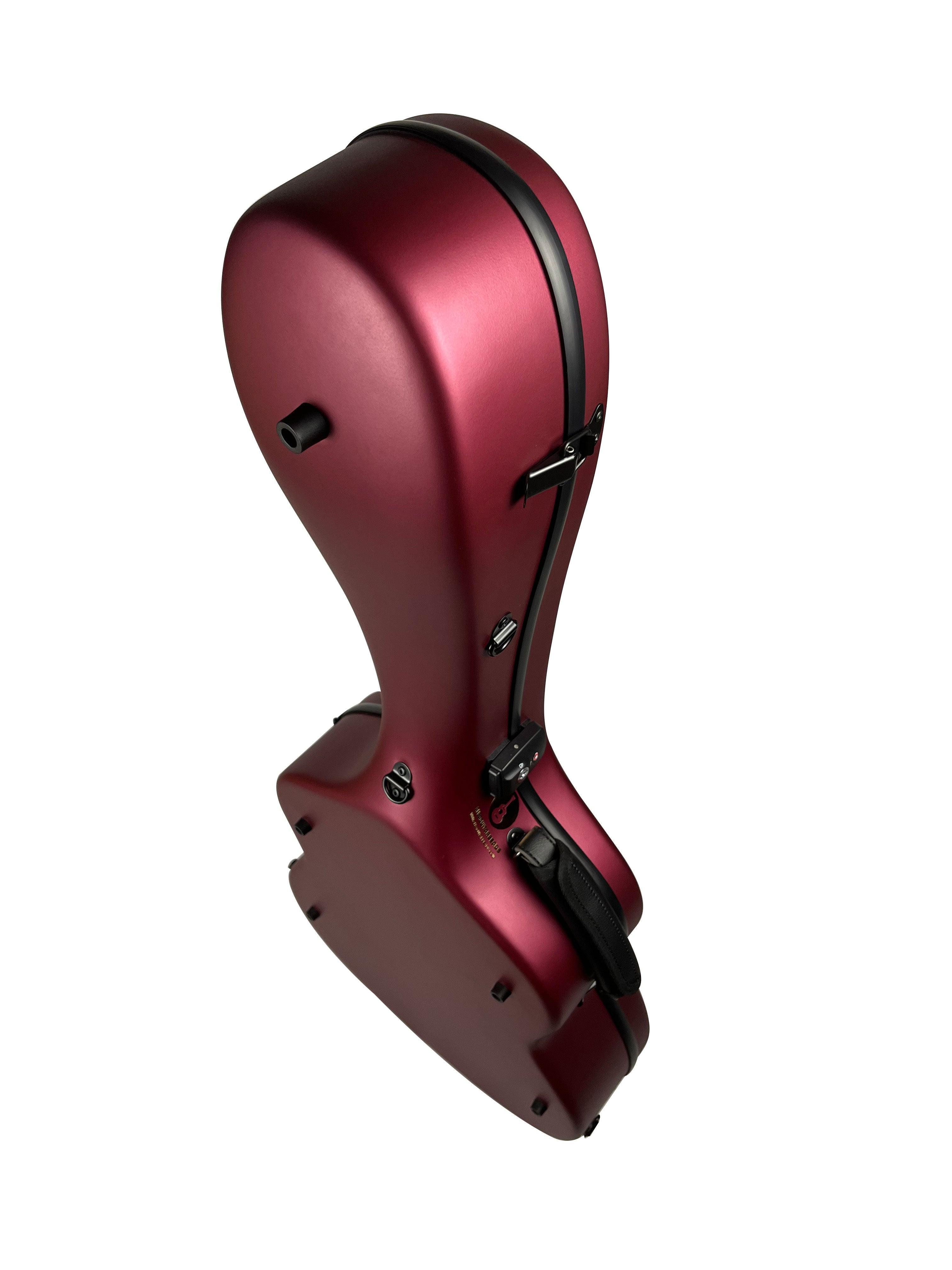 Carbon Case for Classical Guitar Acoustic, Flamenco guitar, Red Matte - mackazie