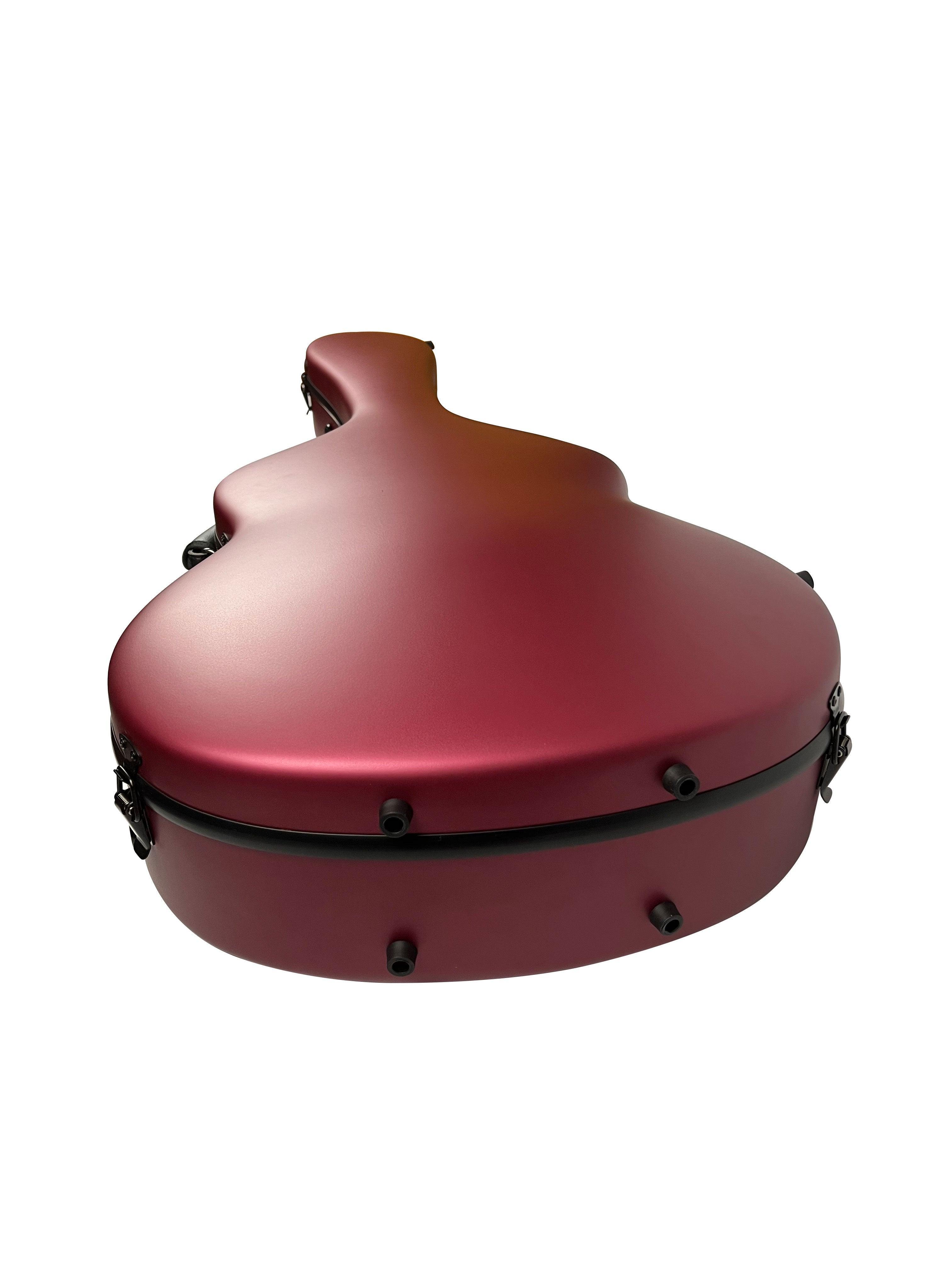 Carbon Case for Classical Guitar Acoustic, Flamenco guitar, Red Matte - mackazie