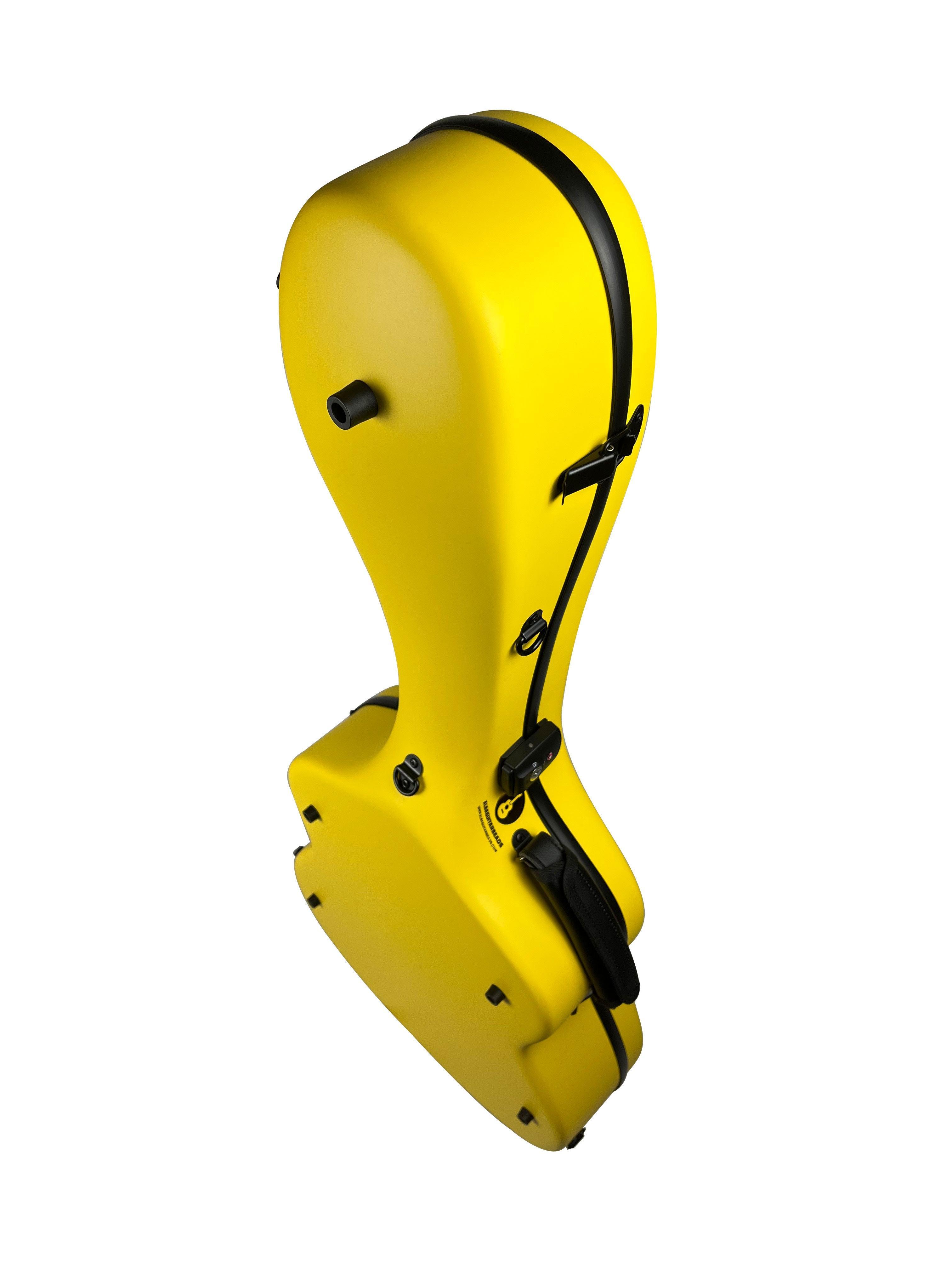 Carbon Case for Classical Guitar Acoustic, Flamenco guitar, Yellow Matte - mackazie