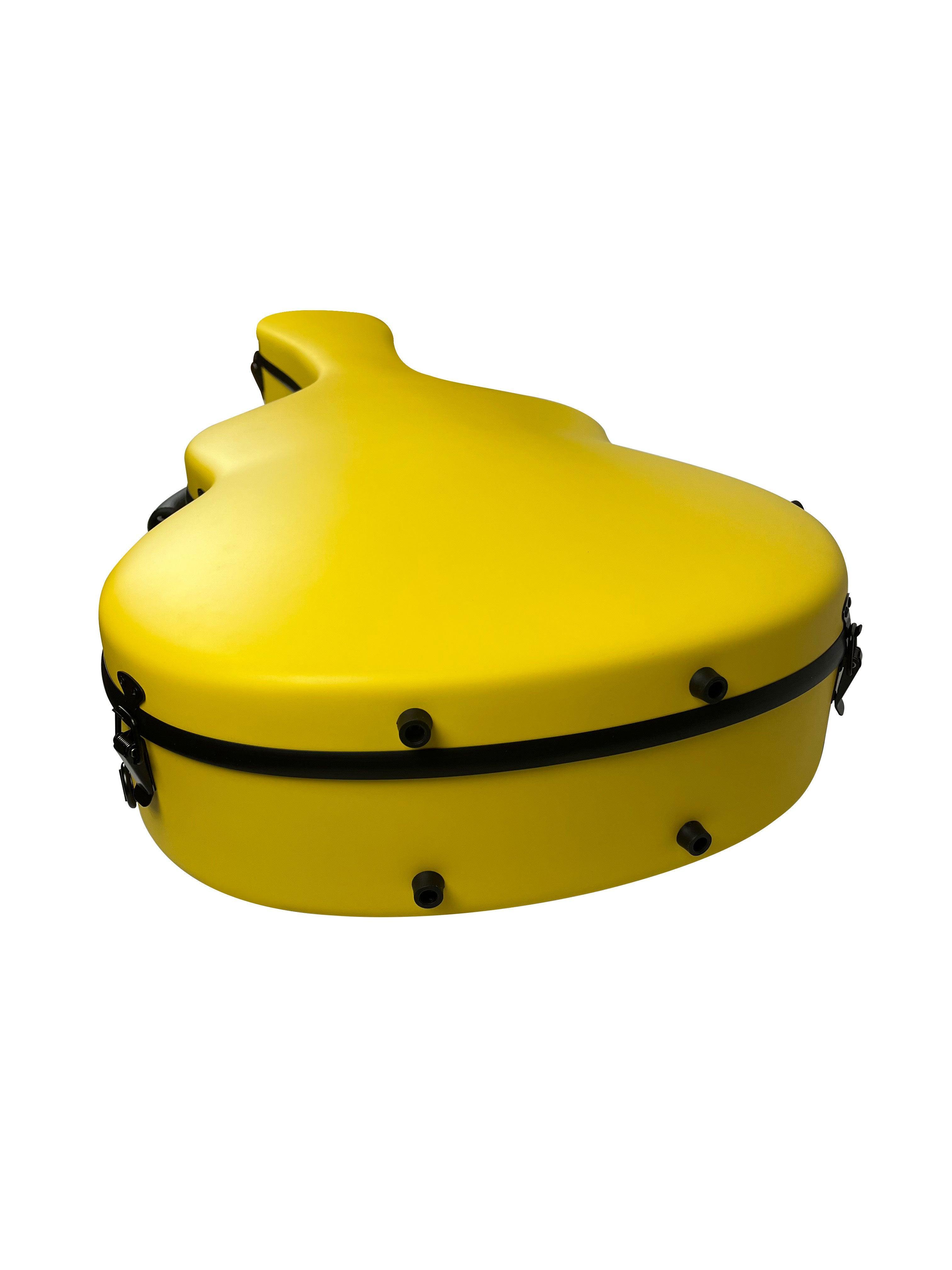 Carbon Case for Classical Guitar Acoustic, Flamenco guitar, Yellow Matte - mackazie
