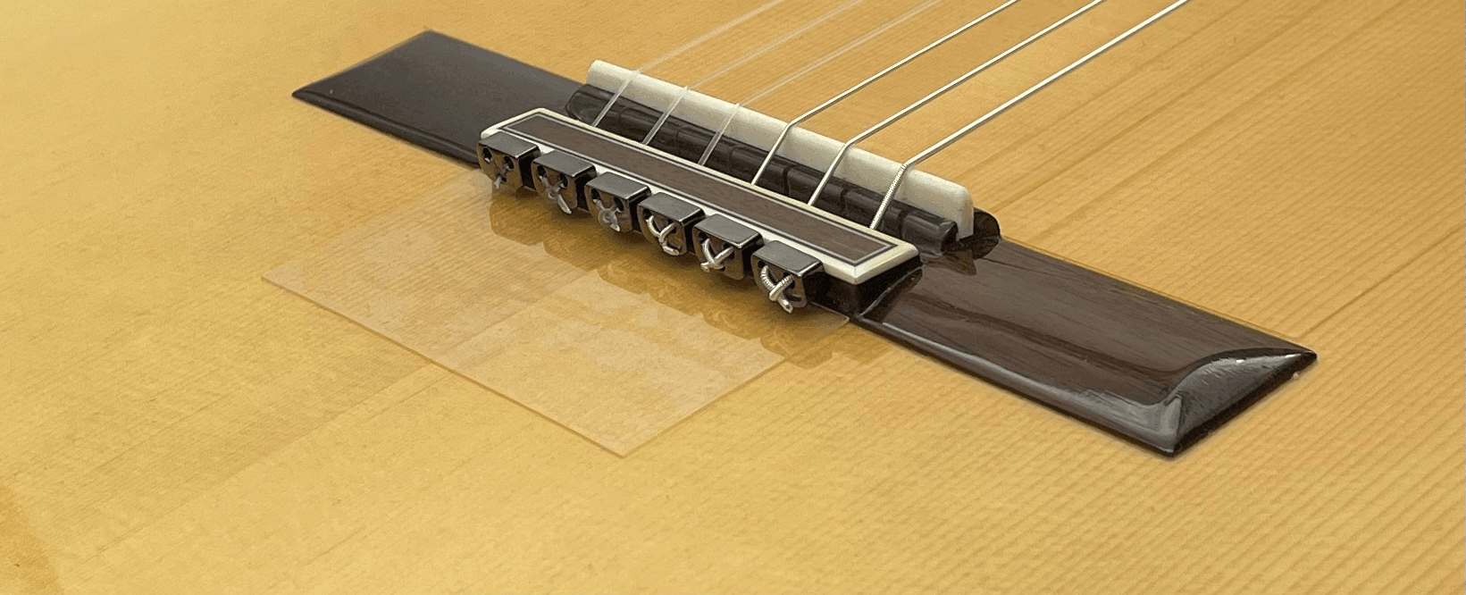 Bridge Protector Strings guard for Flamenco Classical Acoustic Electric Guitars - mackazie