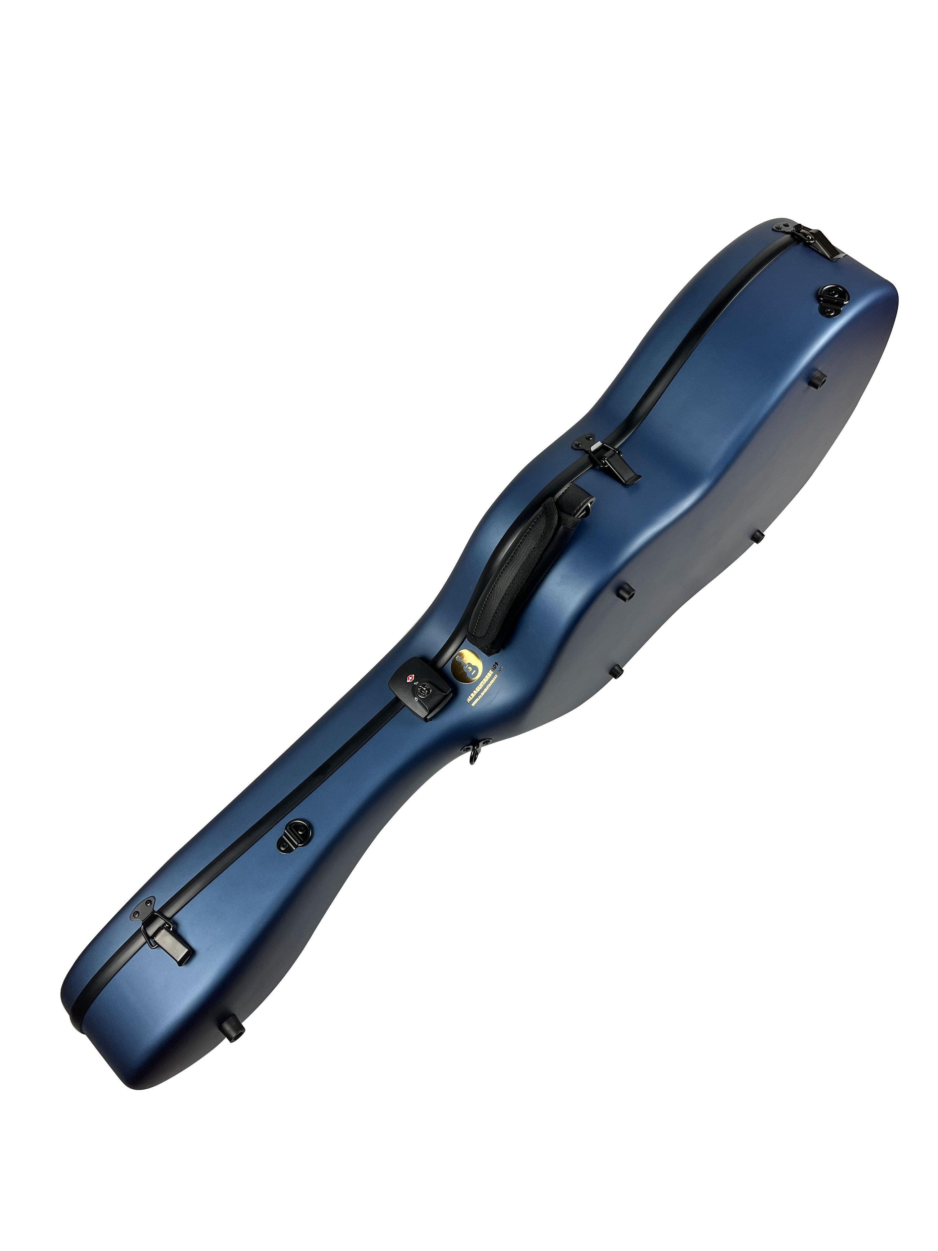 Carbon Case for Classical Guitar Acoustic, Flamenco guitar, Blue Matte - mackazie