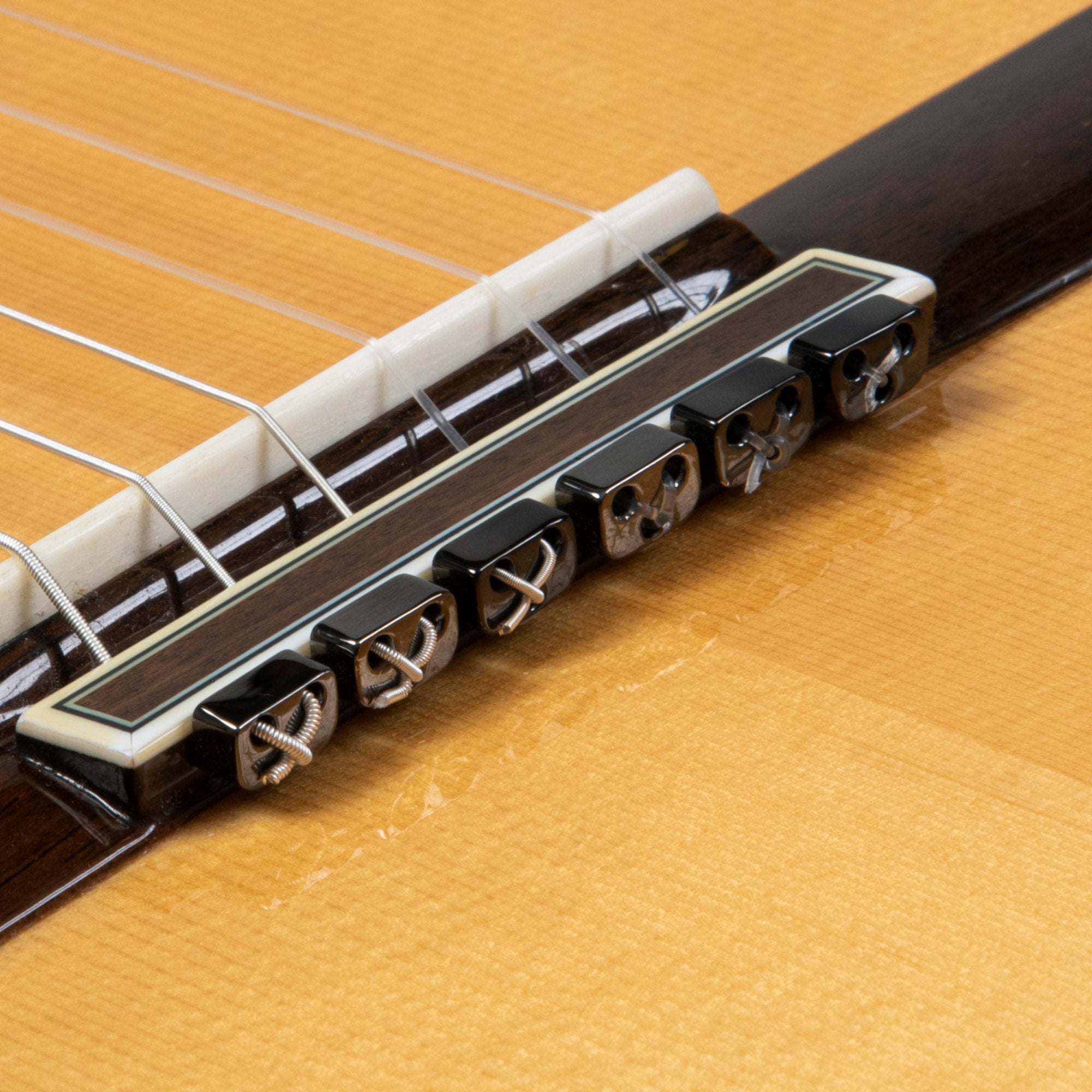 Alba Guitar Beads de Metal Preto para para violão clássico violão flamenco com cordas de nylon