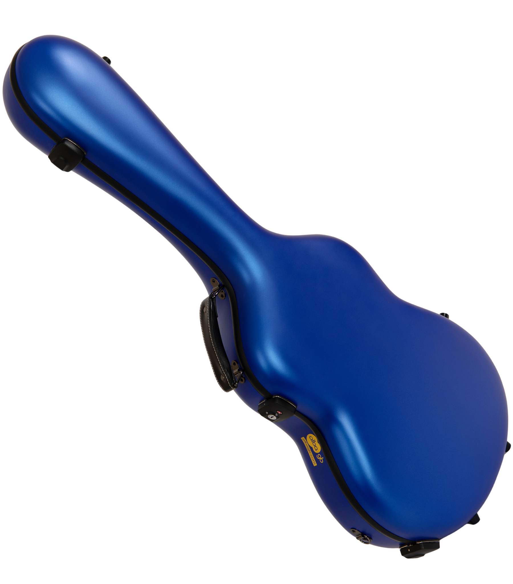 Glasfaser-Gitarrenkoffer für klassische Gitarre, Flamenco-Gitarre,  Black Gloss