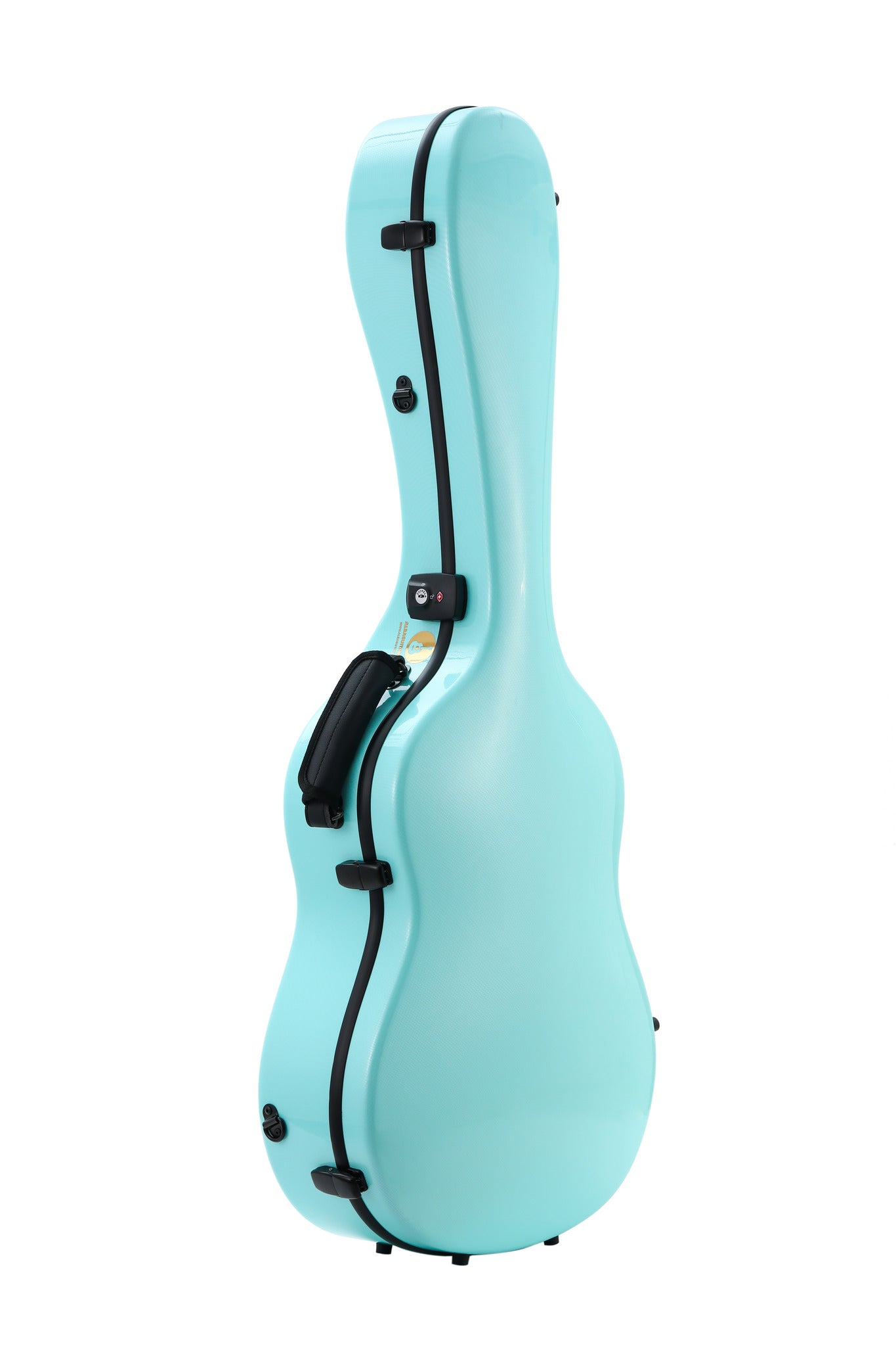 Alba Guitar Beads Étui Tiffany Carbon Pattern Gloss pour Guitare Classique Acoustique, Étui pour guitare Flamenco